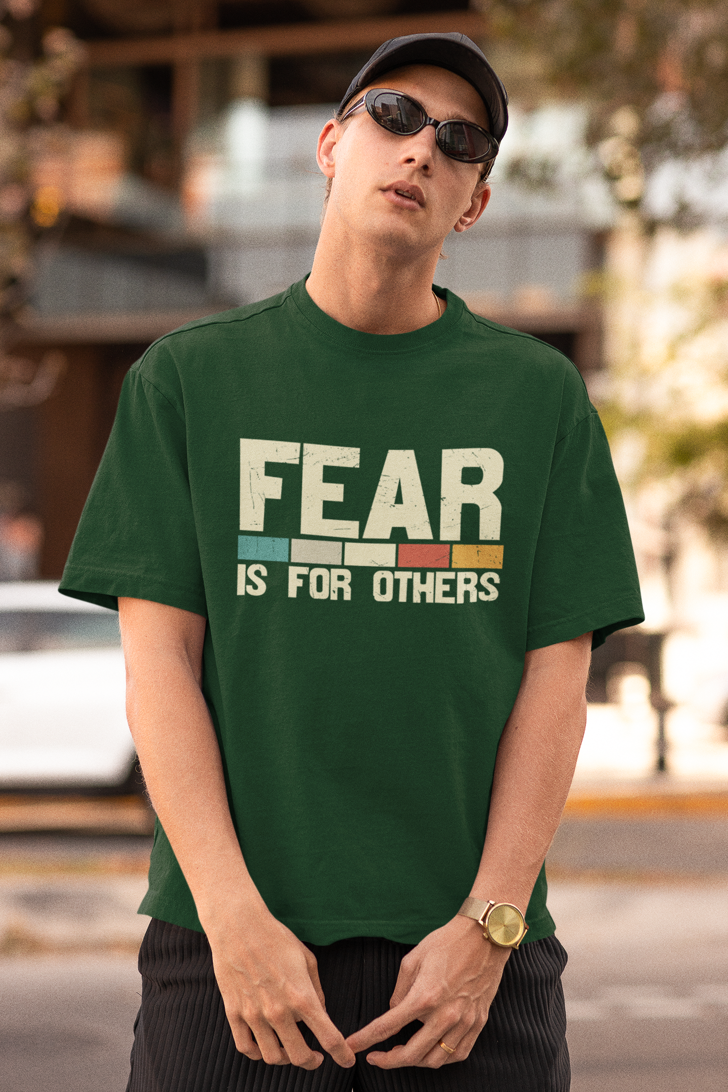 Fear Is For Others Oversized T-Shirt