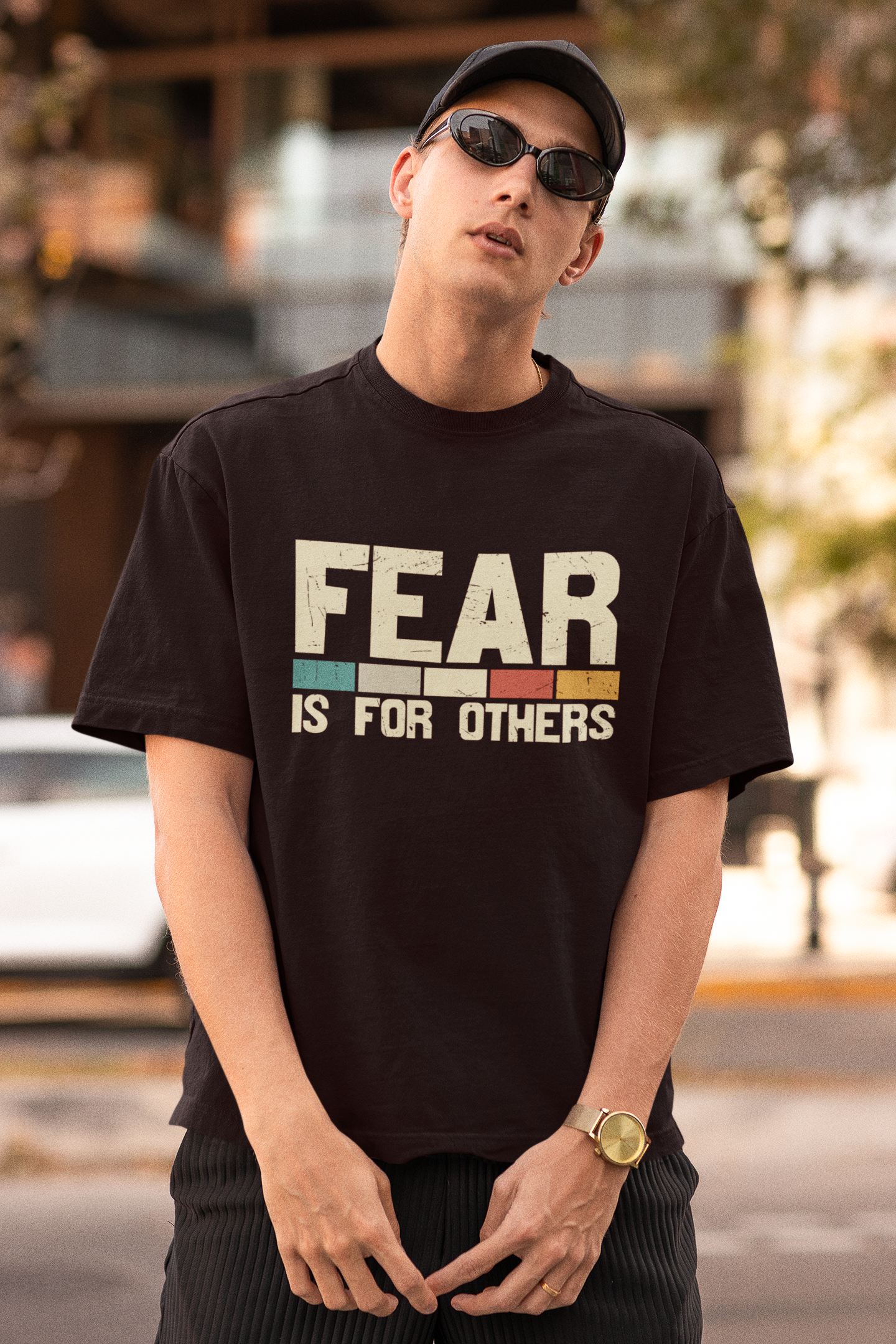 Fear Is For Others Oversized T-Shirt