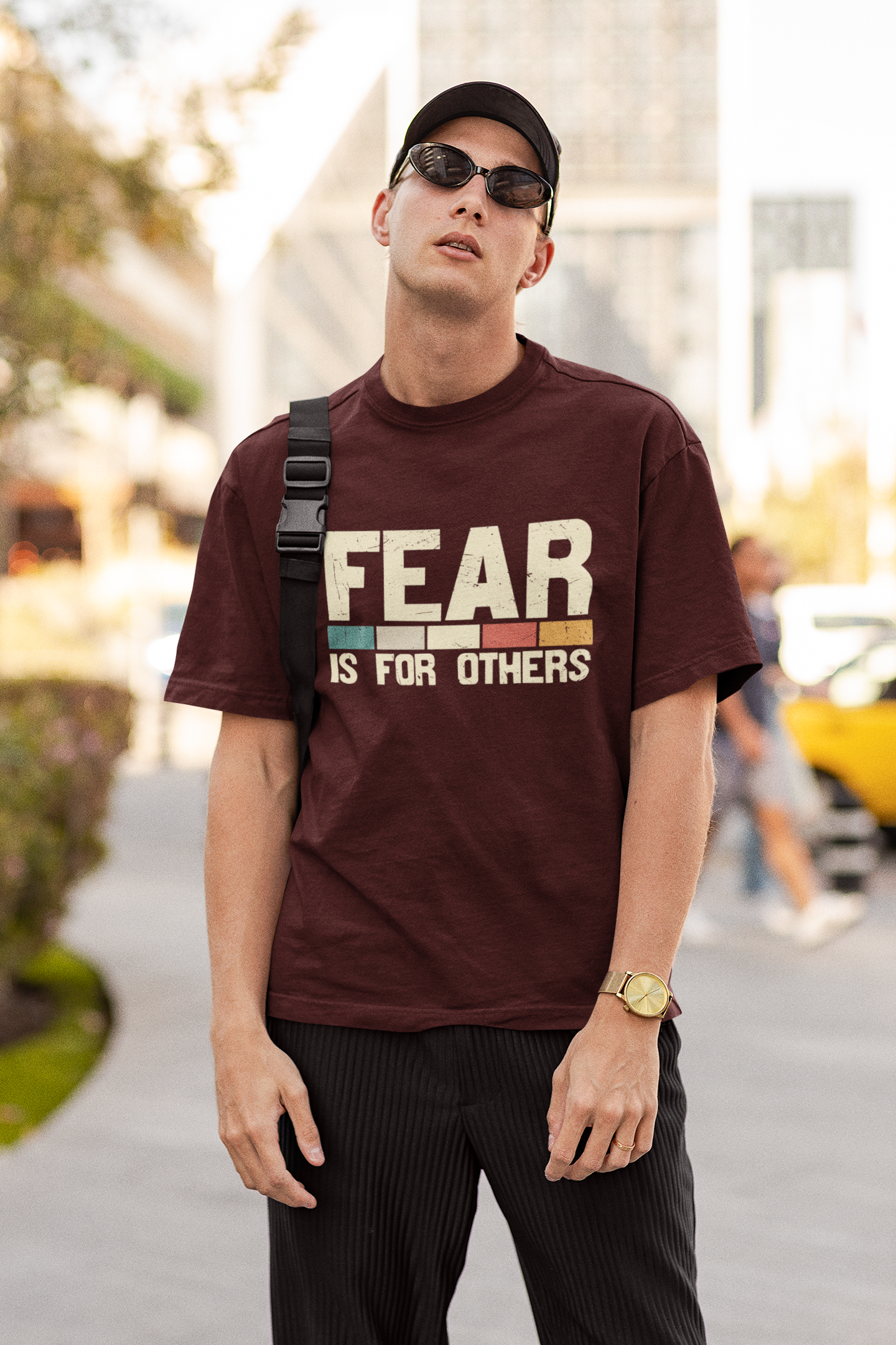 Fear Is For Others Oversized T-Shirt