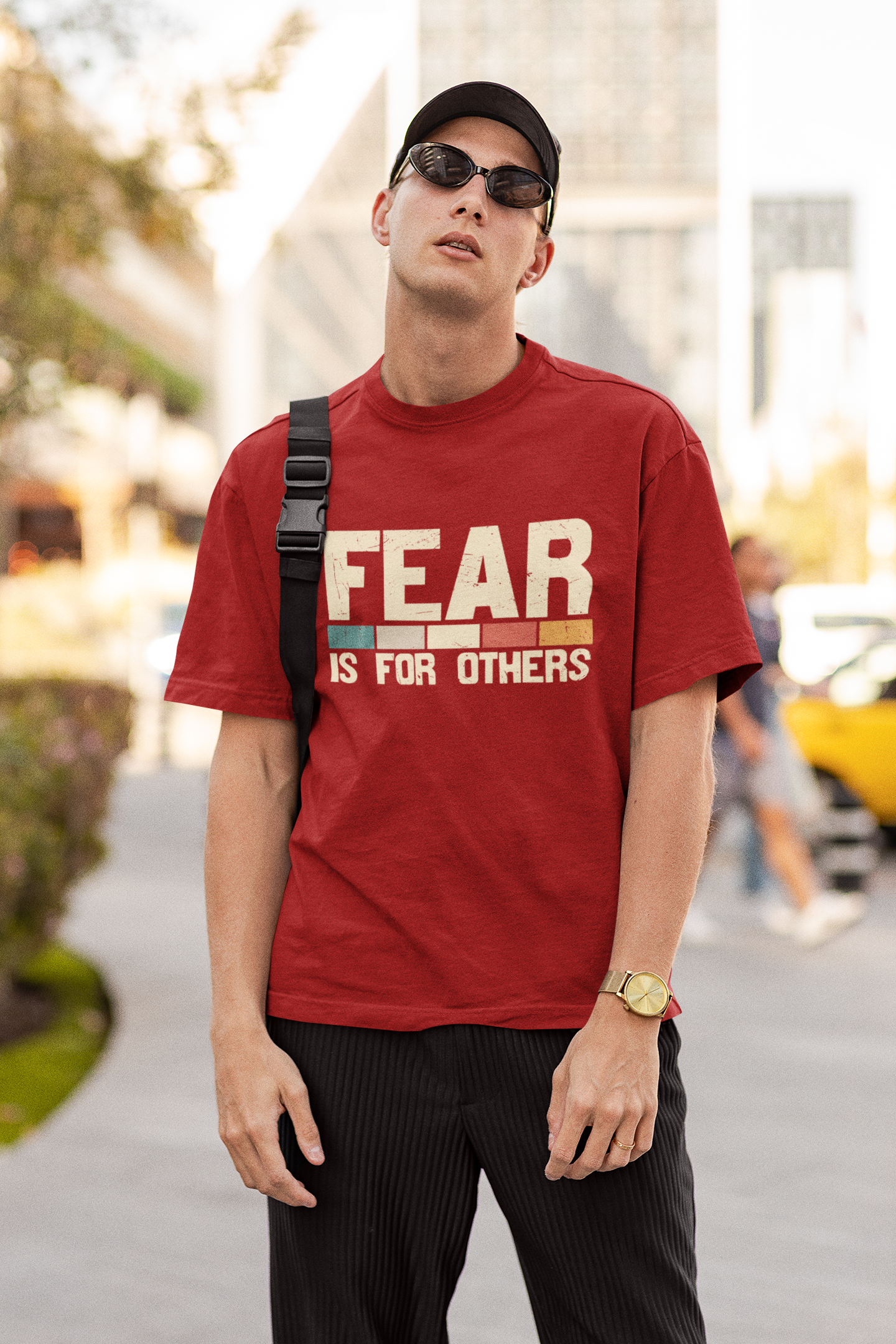 Fear Is For Others Oversized T-Shirt