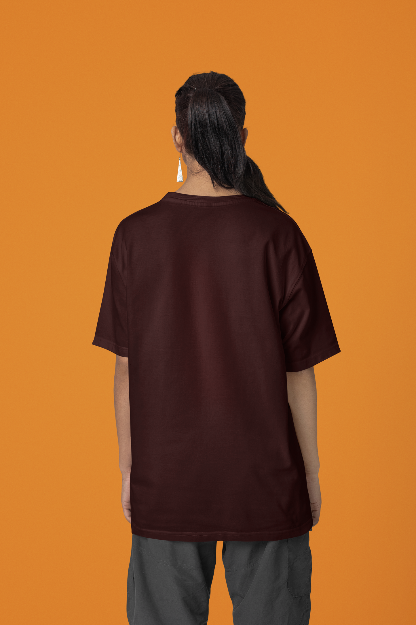 Always Think Positive Oversized T-Shirt