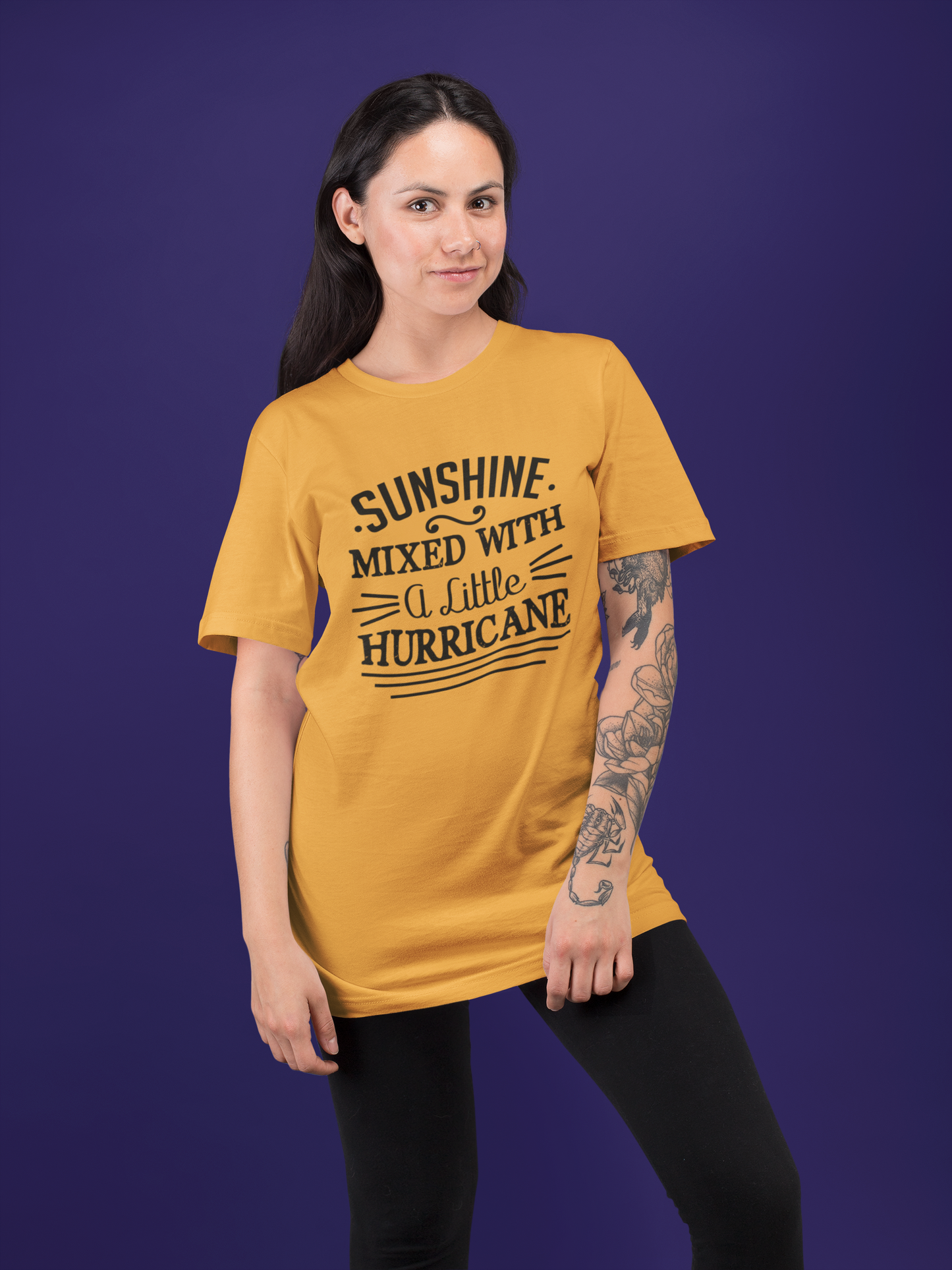 Sunshine And Hurricane Oversized T-Shirt