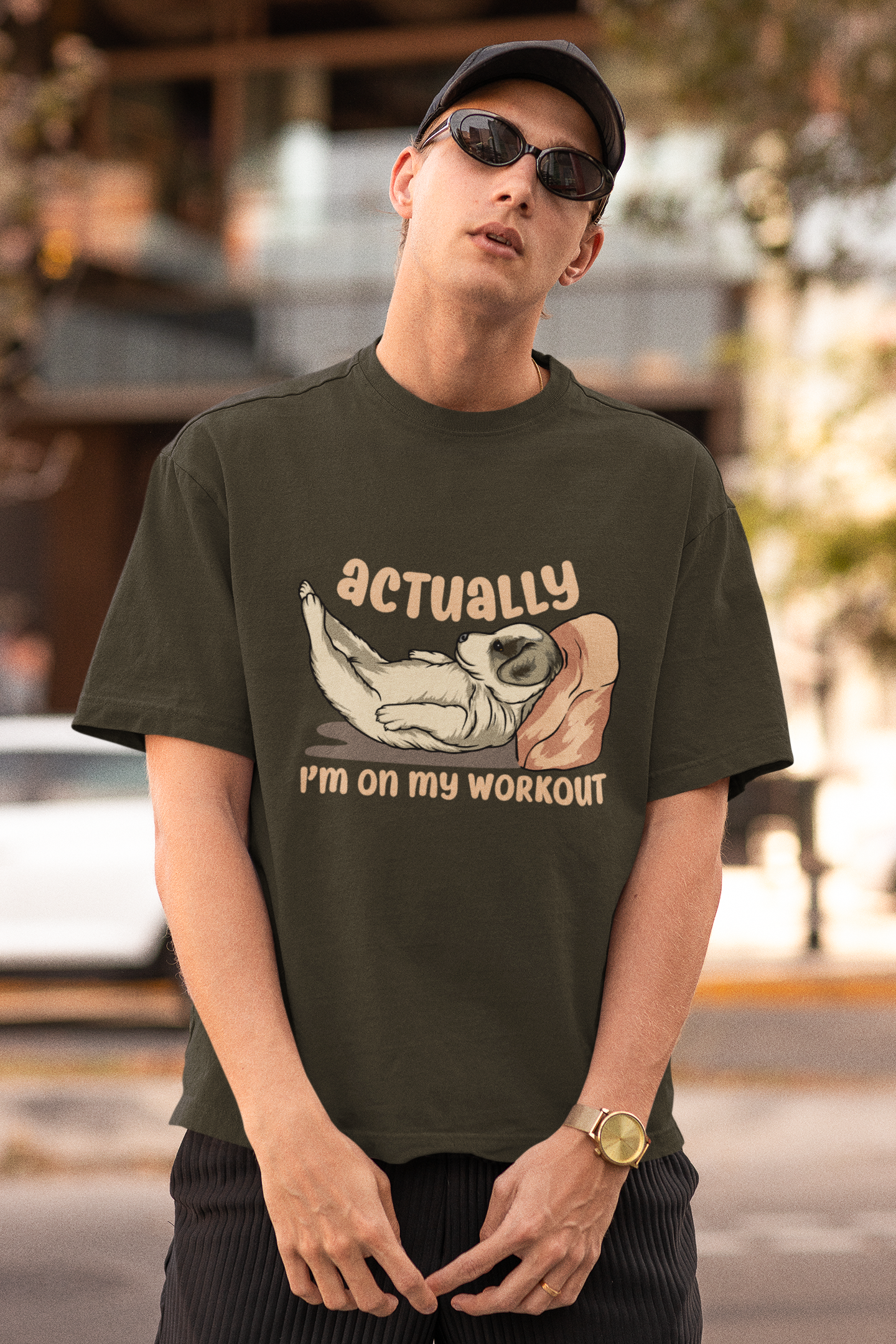 My Workout Oversized T-Shirt