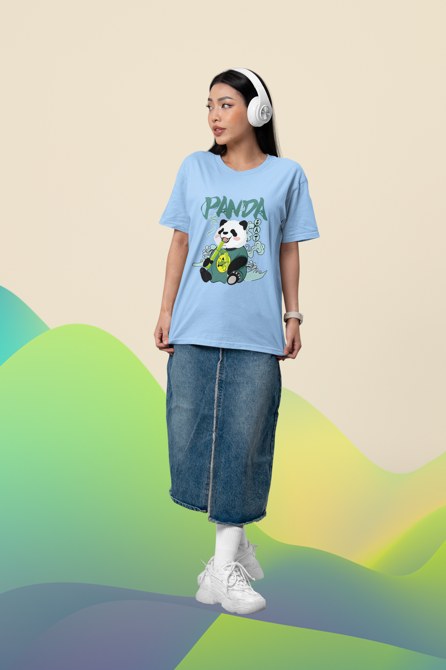 Panda Oversized T-Shirt