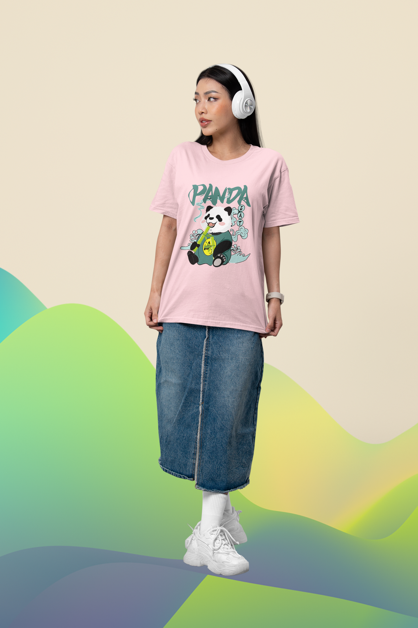 Panda Oversized T-Shirt