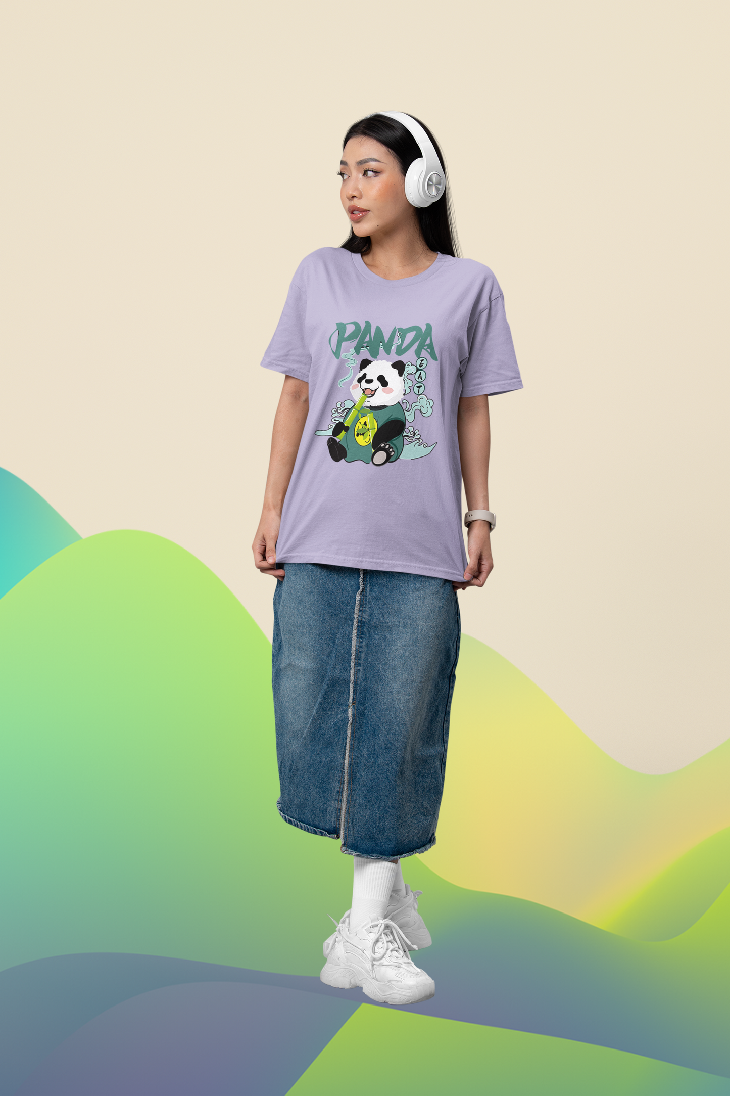 Panda Oversized T-Shirt