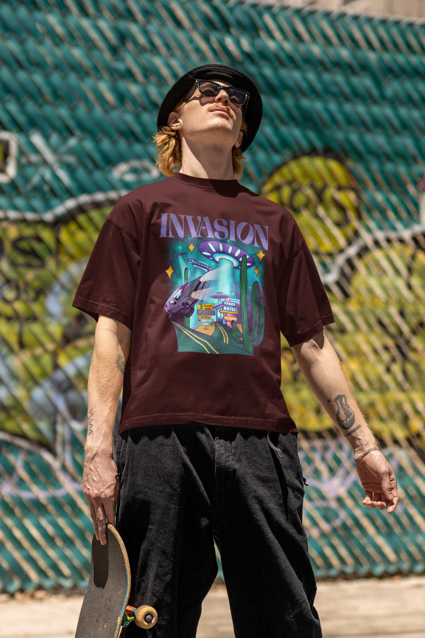 Invasion Oversized T-Shirt