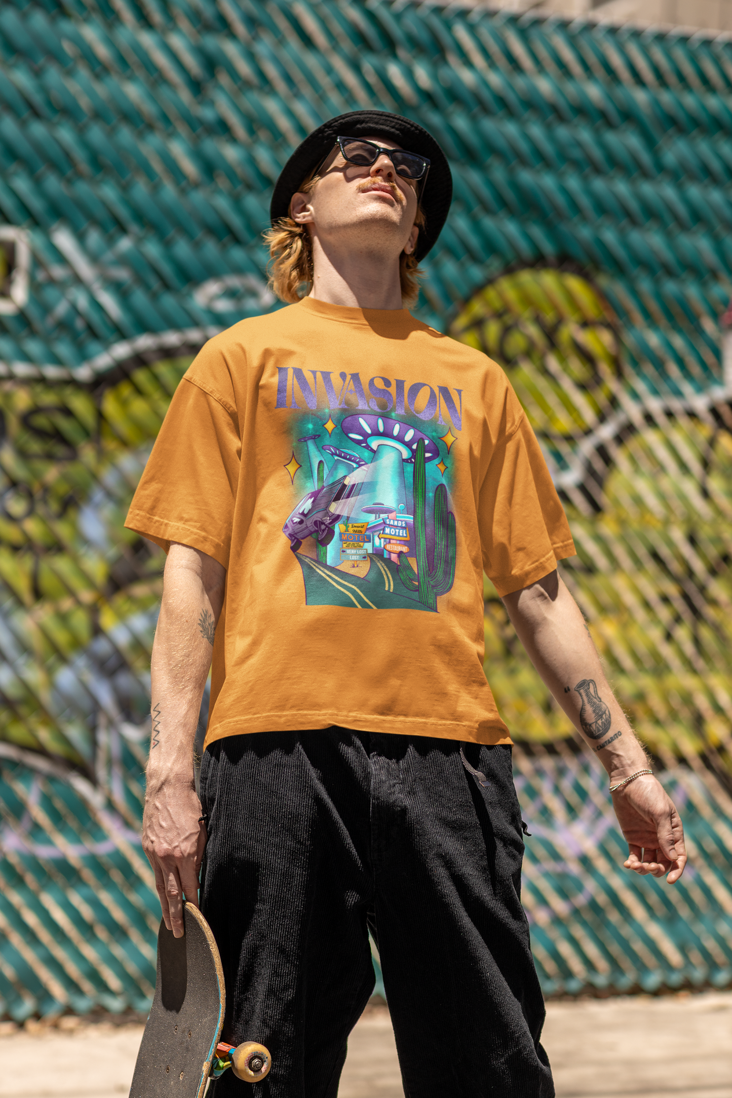 Invasion Oversized T-Shirt
