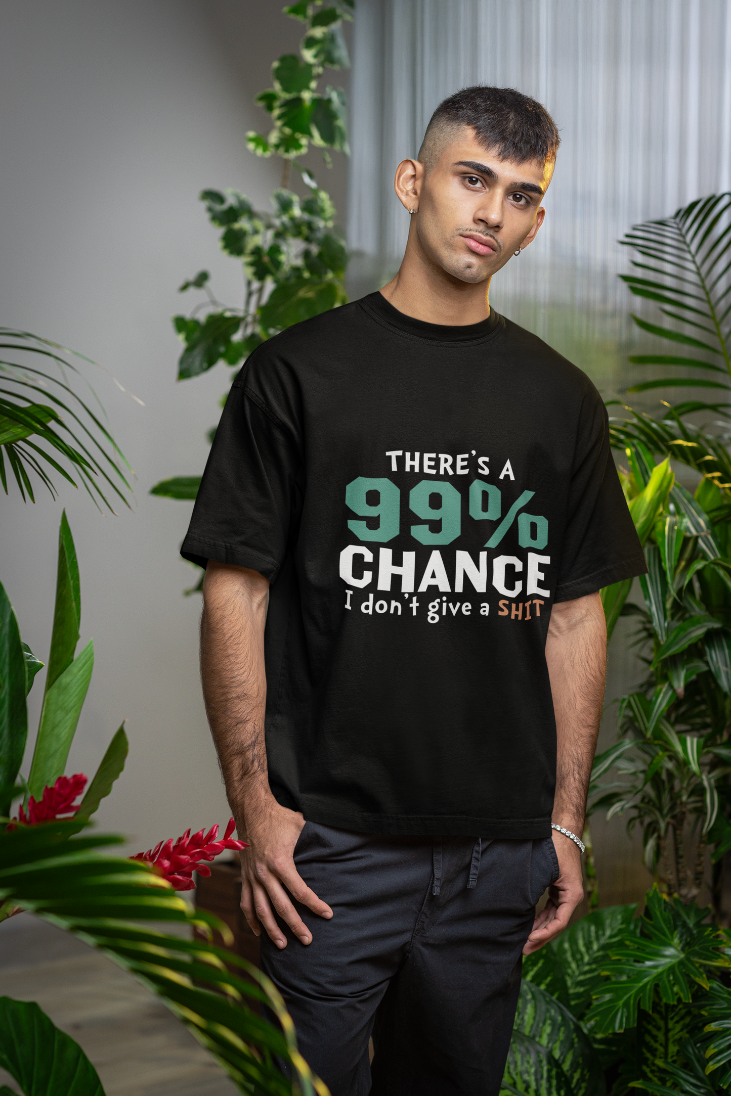 99% Chance Oversized T-Shirt