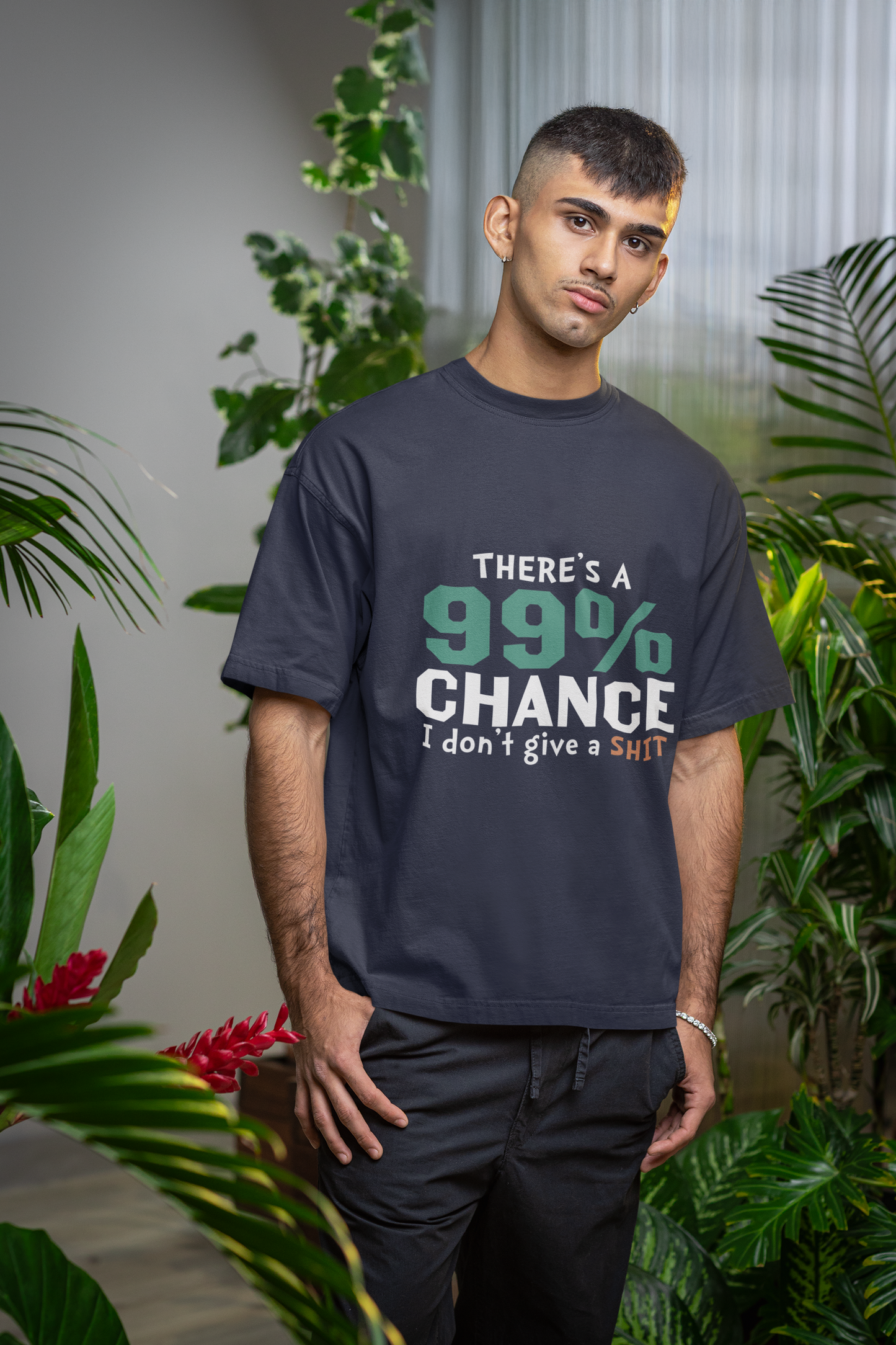 99% Chance Oversized T-Shirt