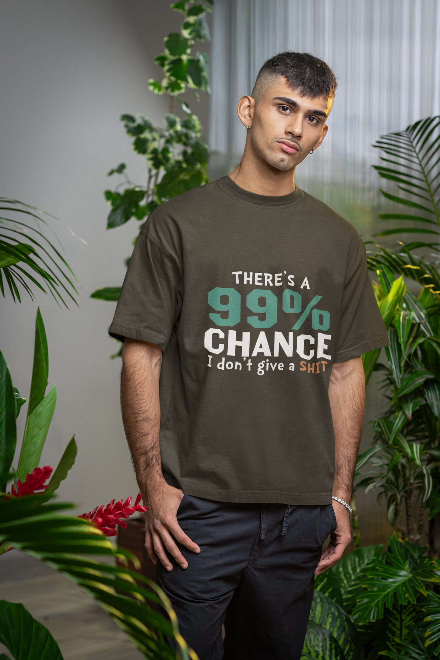 99% Chance Oversized T-Shirt