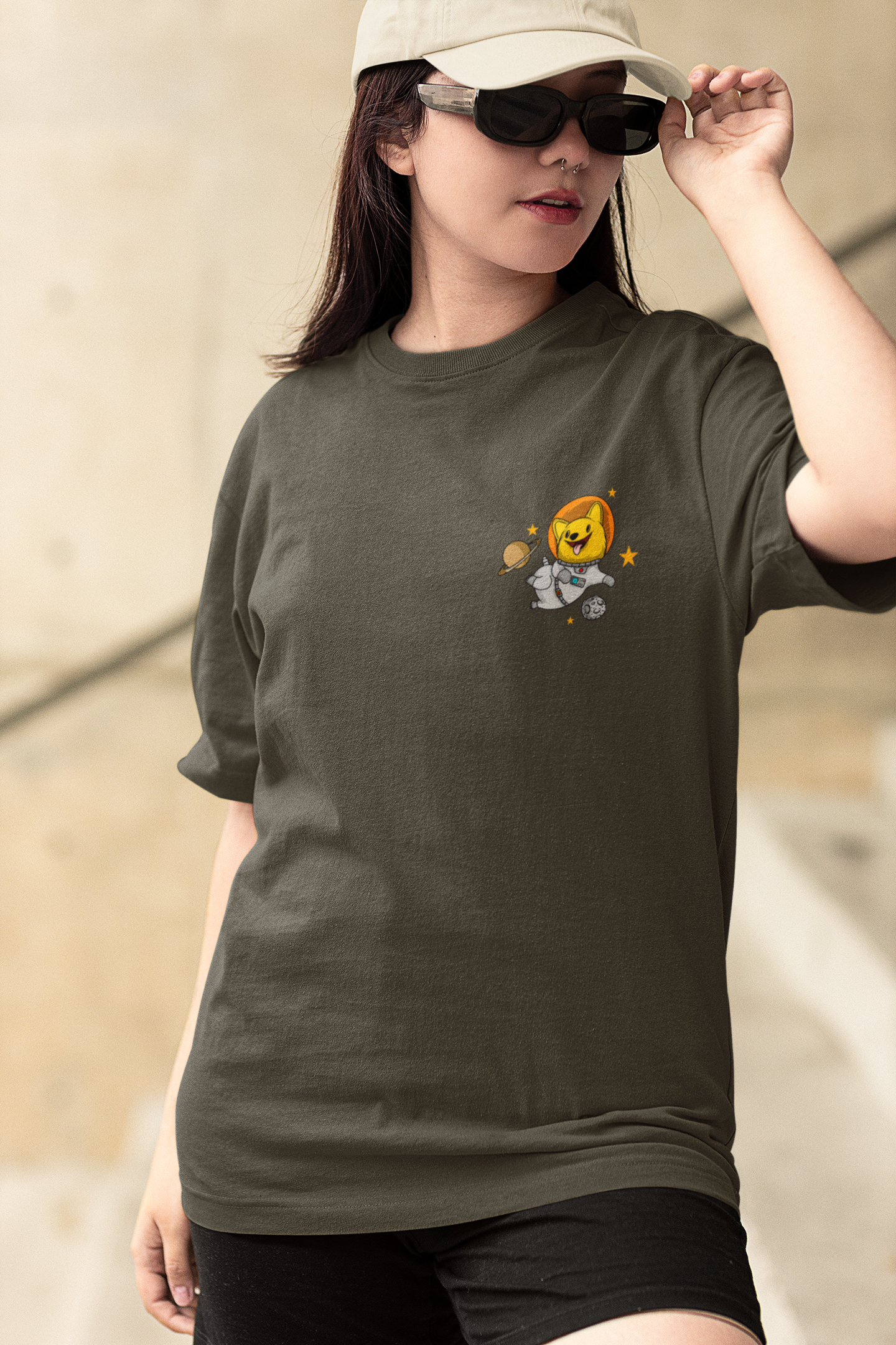 Astro Dog Oversized T-Shirt