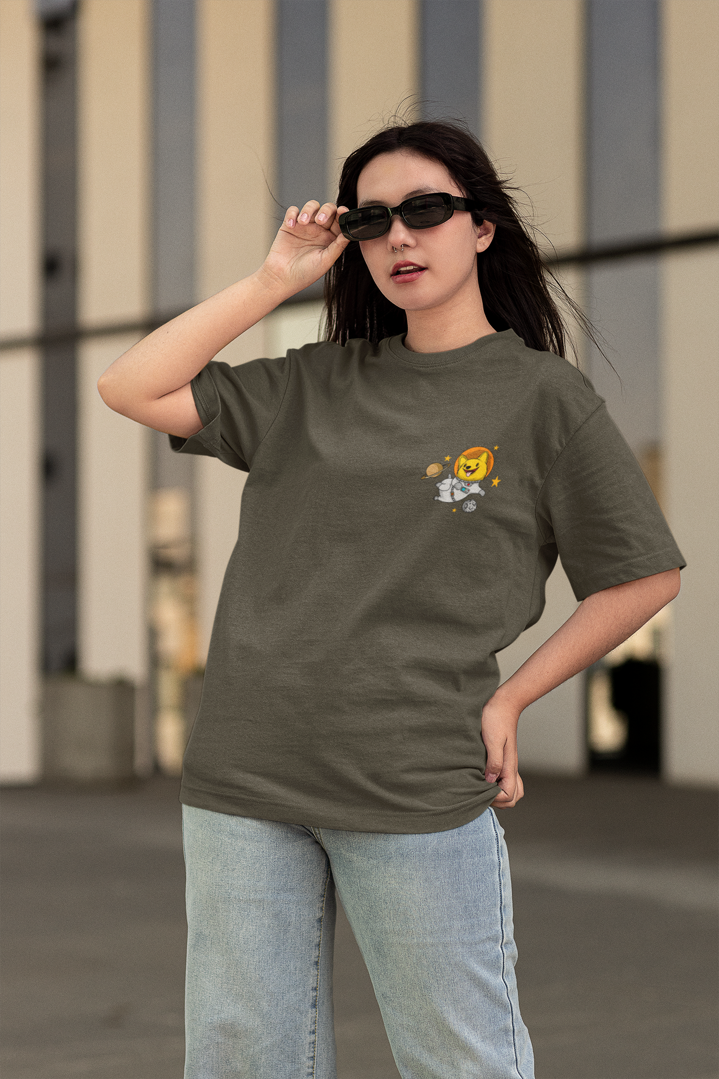 Astro Dog Oversized T-Shirt