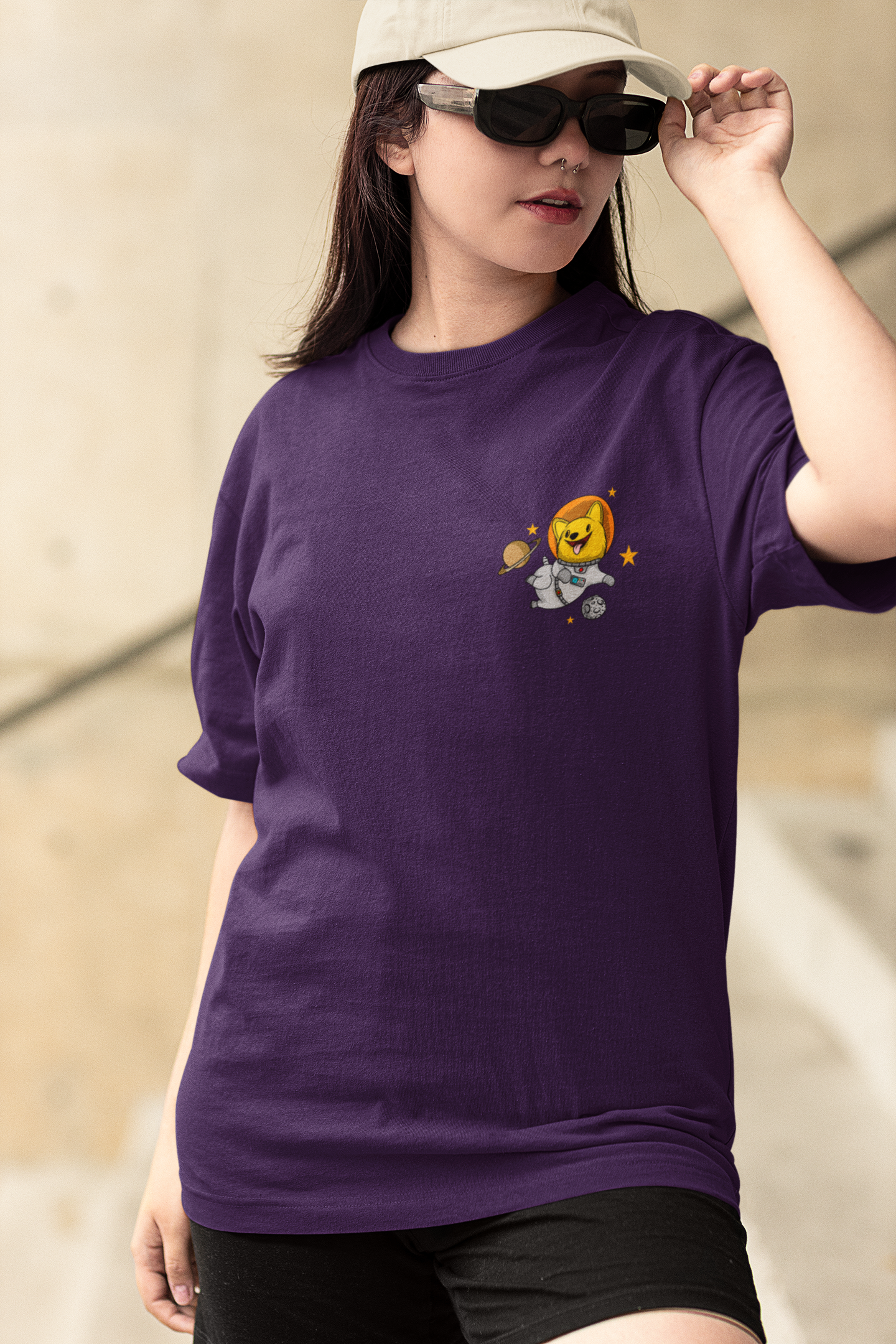 Astro Dog Oversized T-Shirt