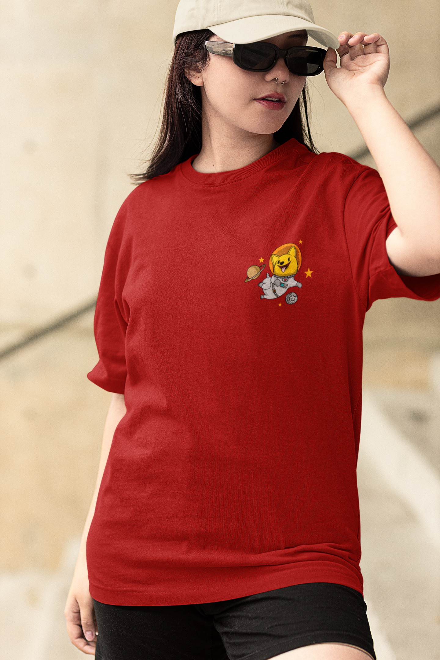 Astro Dog Oversized T-Shirt