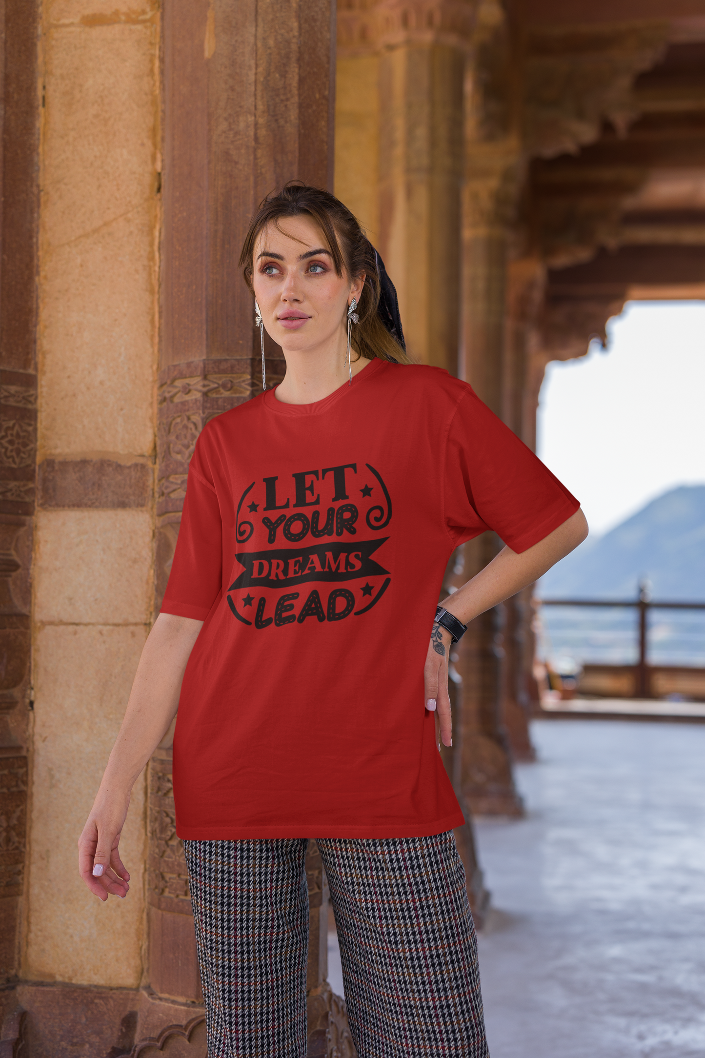 Let Your Dreams Lead Oversized T-Shirt