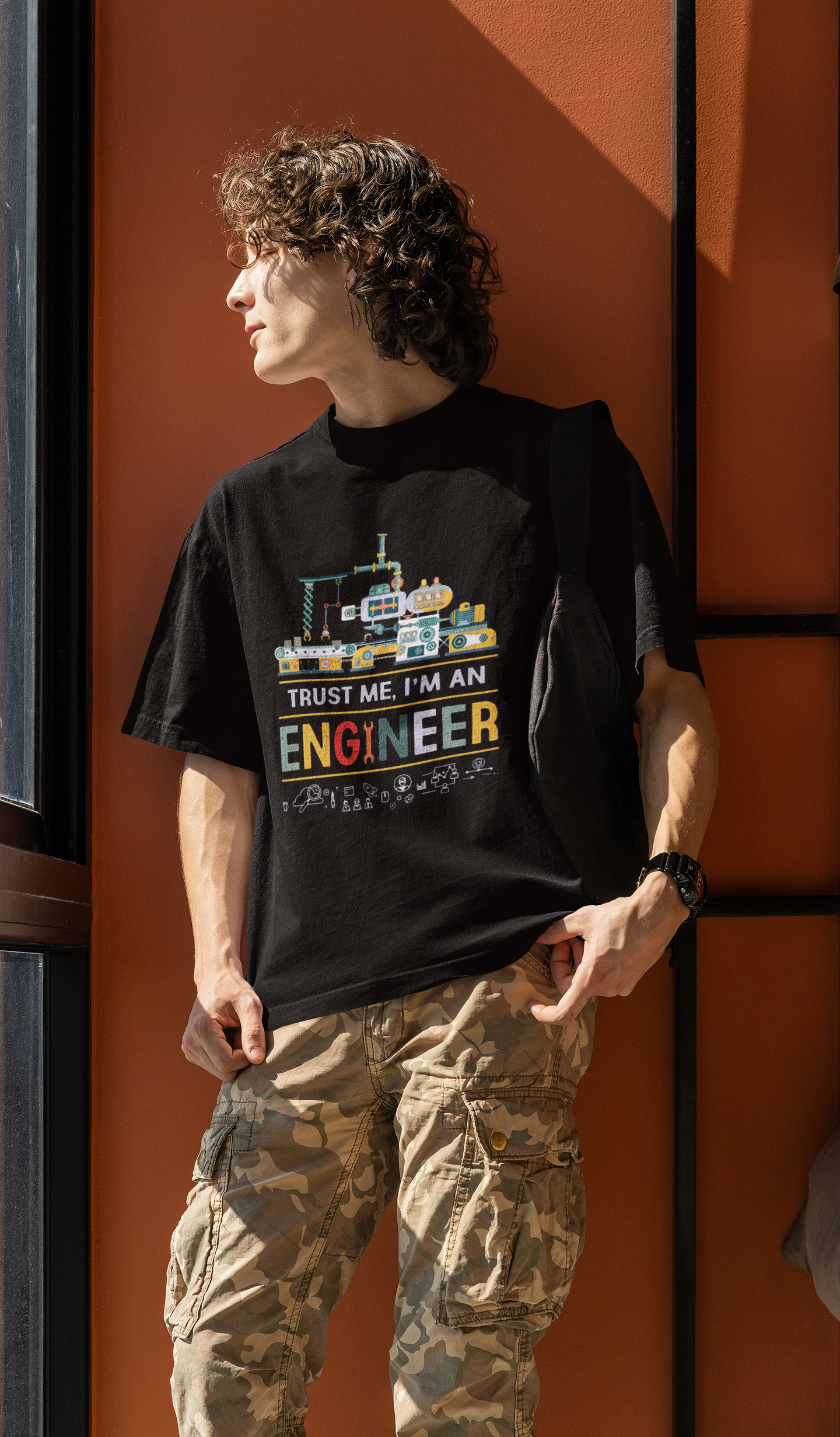 Trust An Engineer Oversized T-Shirt