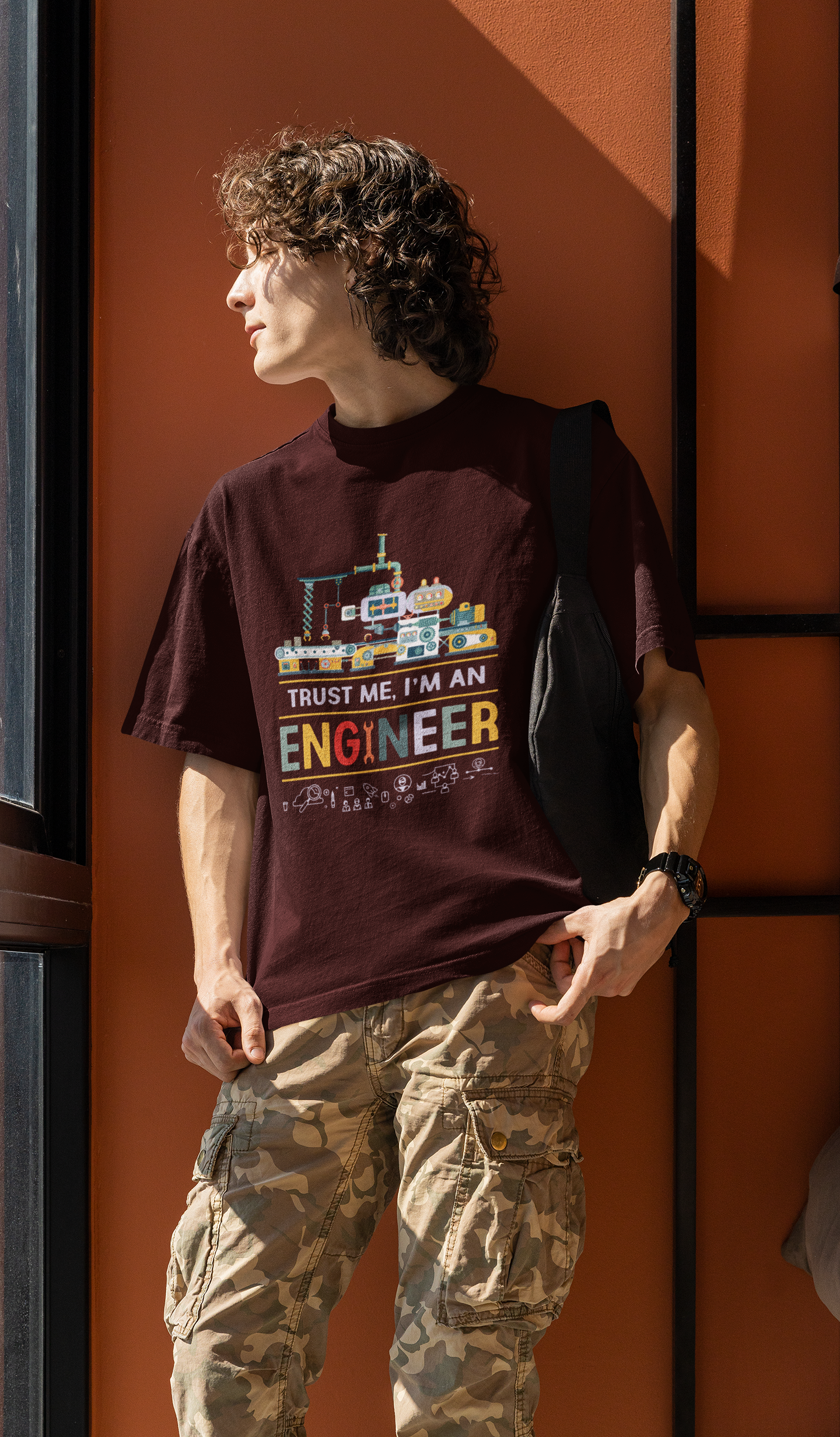 Trust An Engineer Oversized T-Shirt