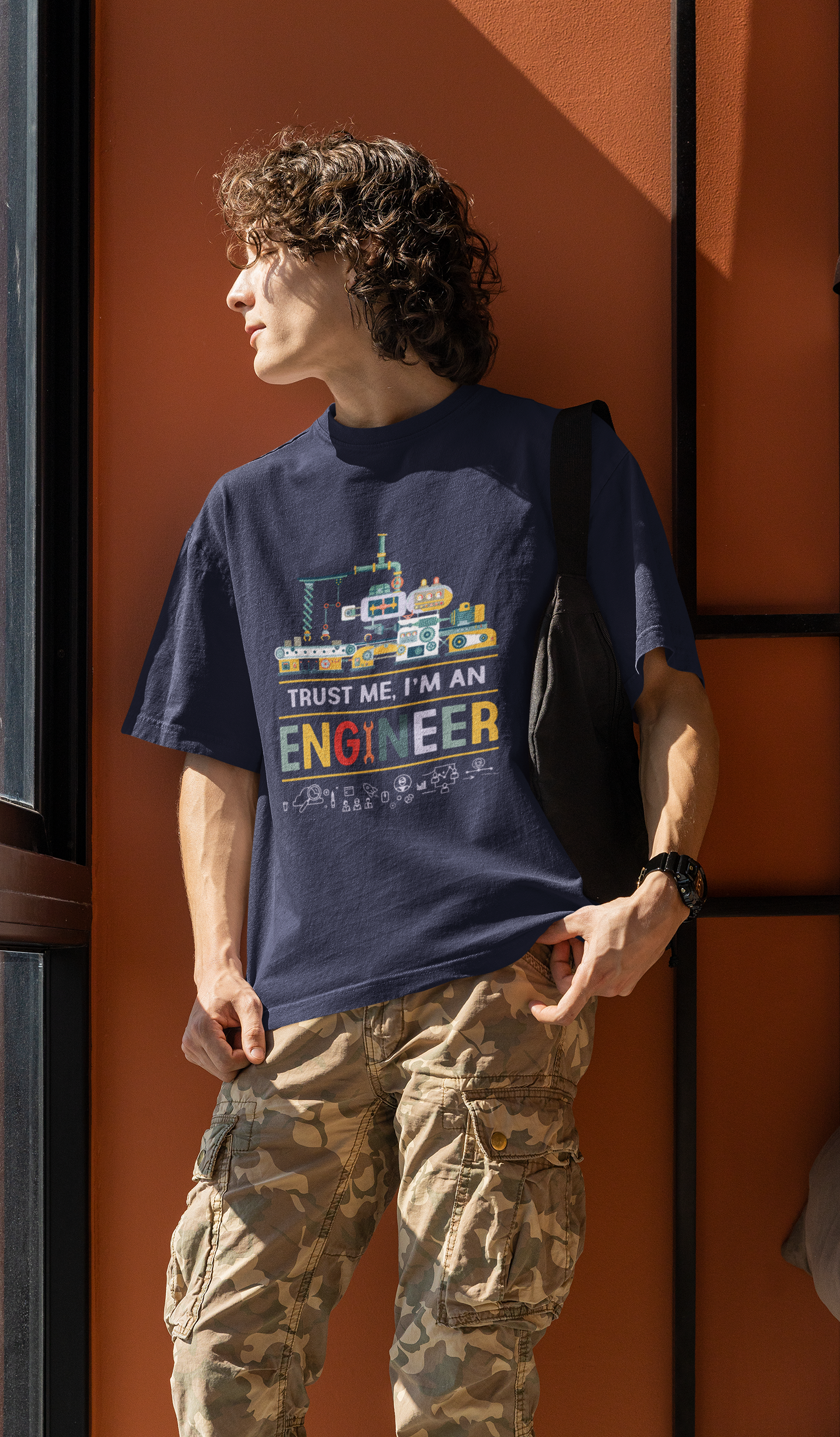 Trust An Engineer Oversized T-Shirt