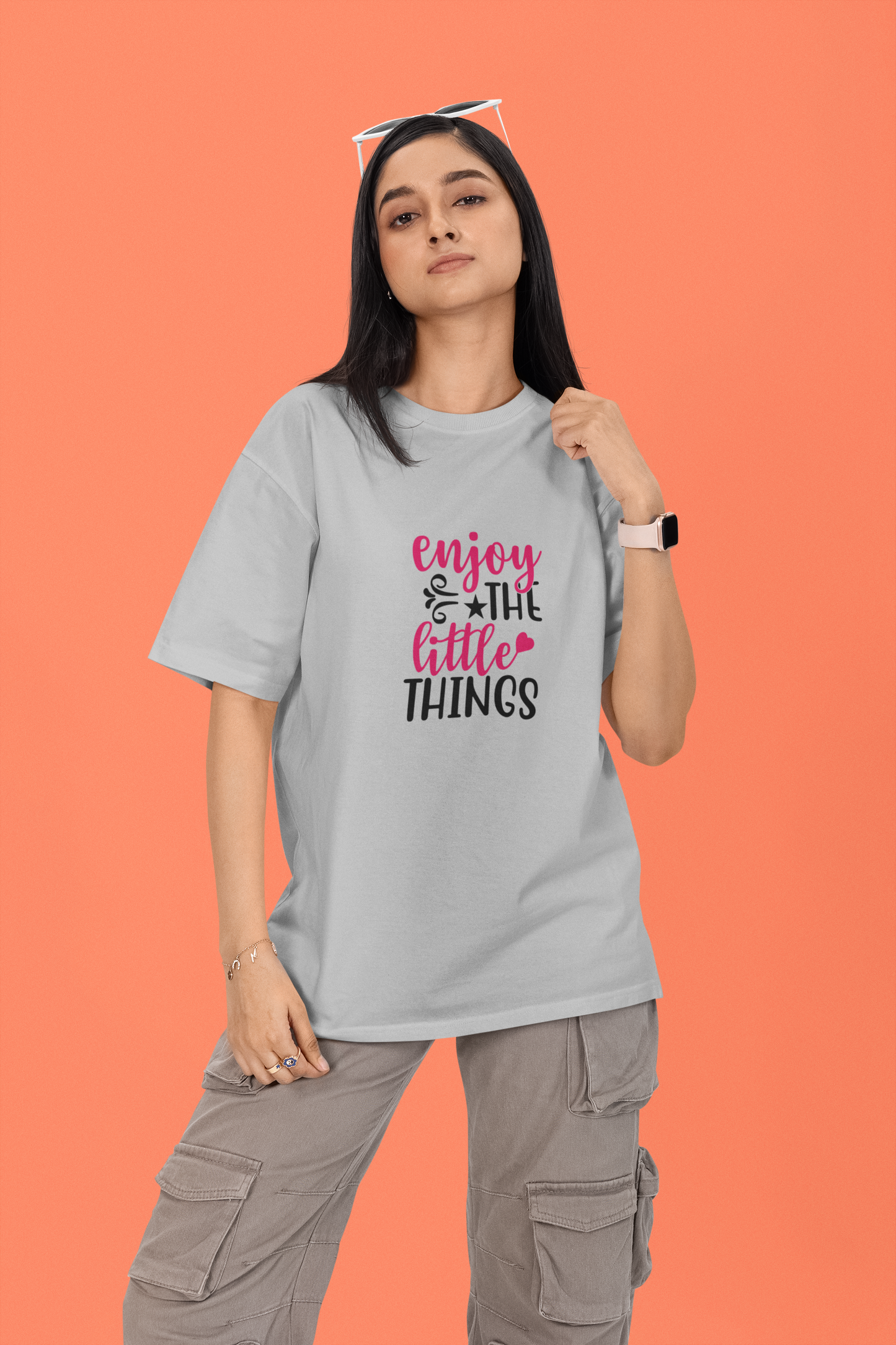 Enjoy The Little Things Oversized T-Shirt