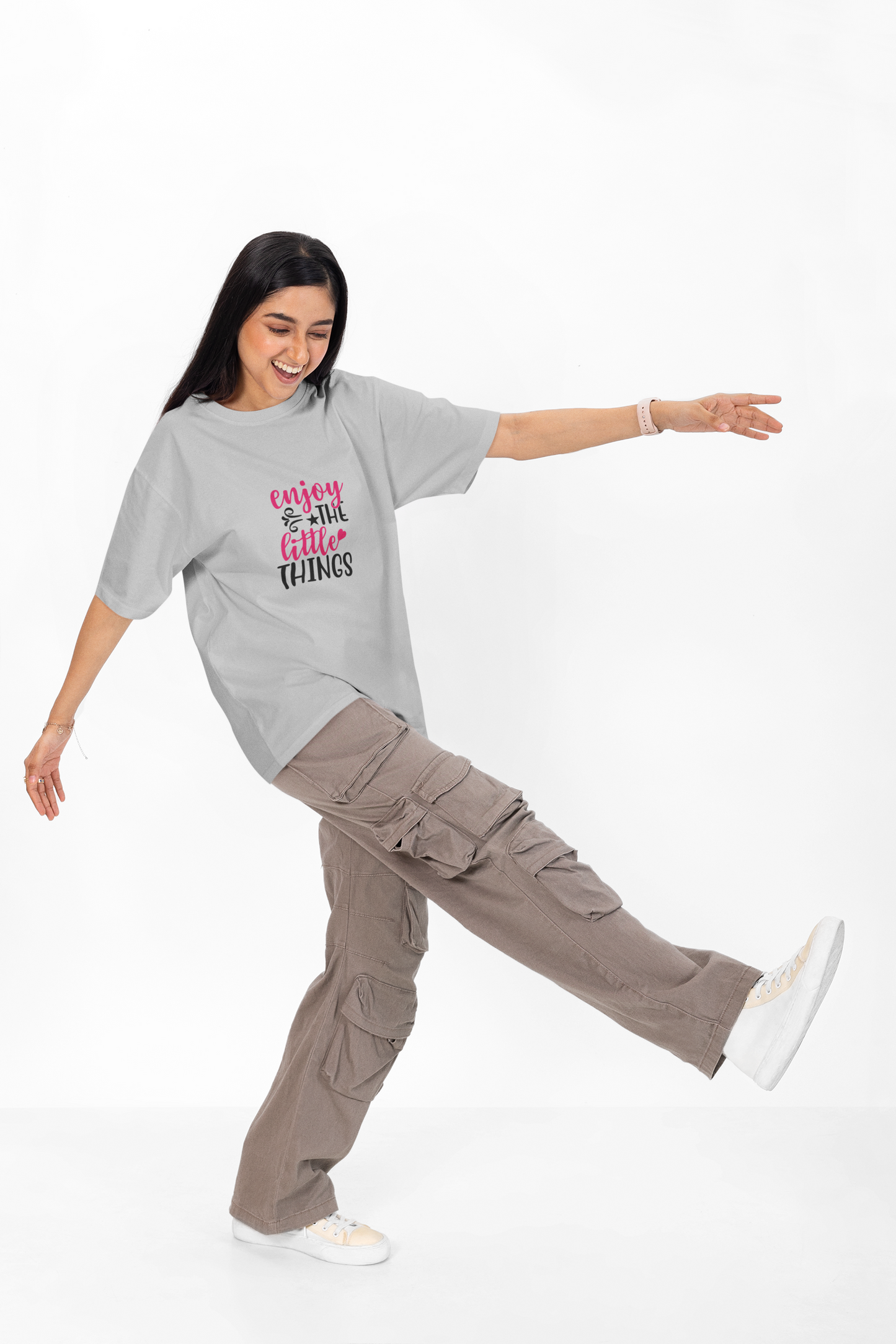 Enjoy The Little Things Oversized T-Shirt