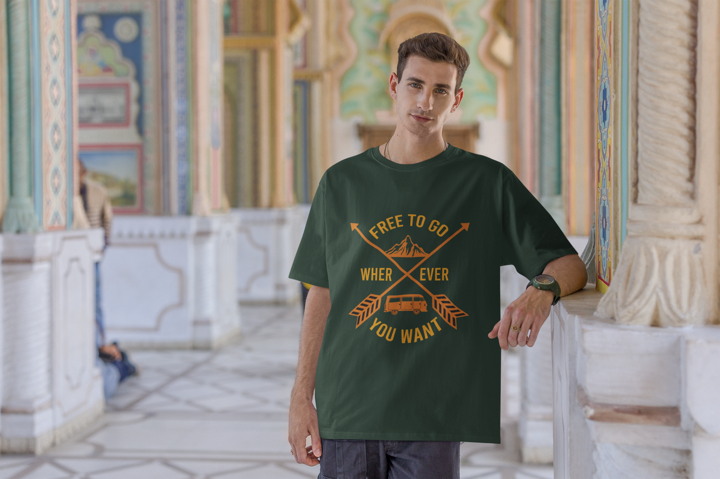 Freedom to Travel Oversized T-Shirt