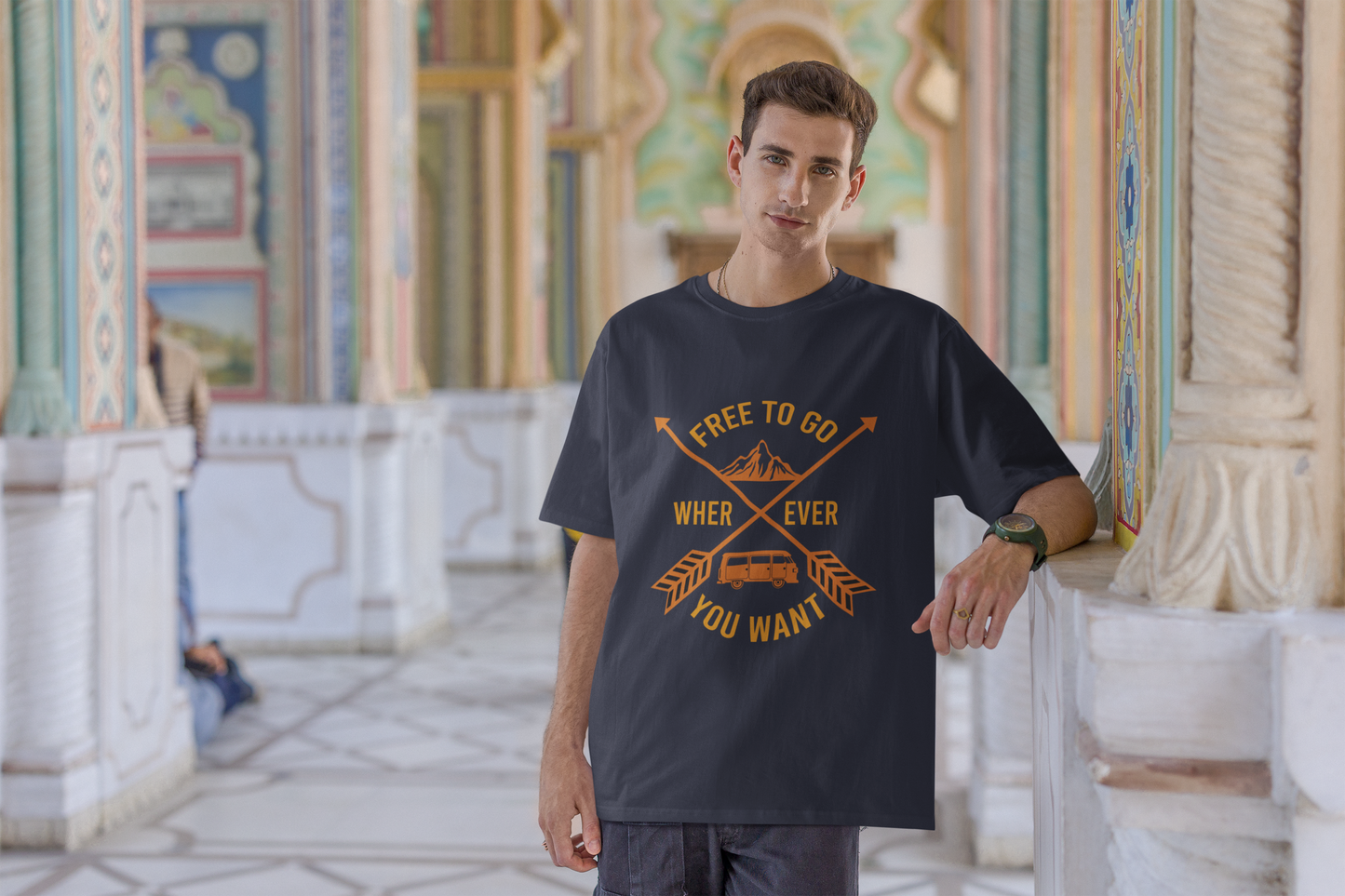 Freedom to Travel Oversized T-Shirt