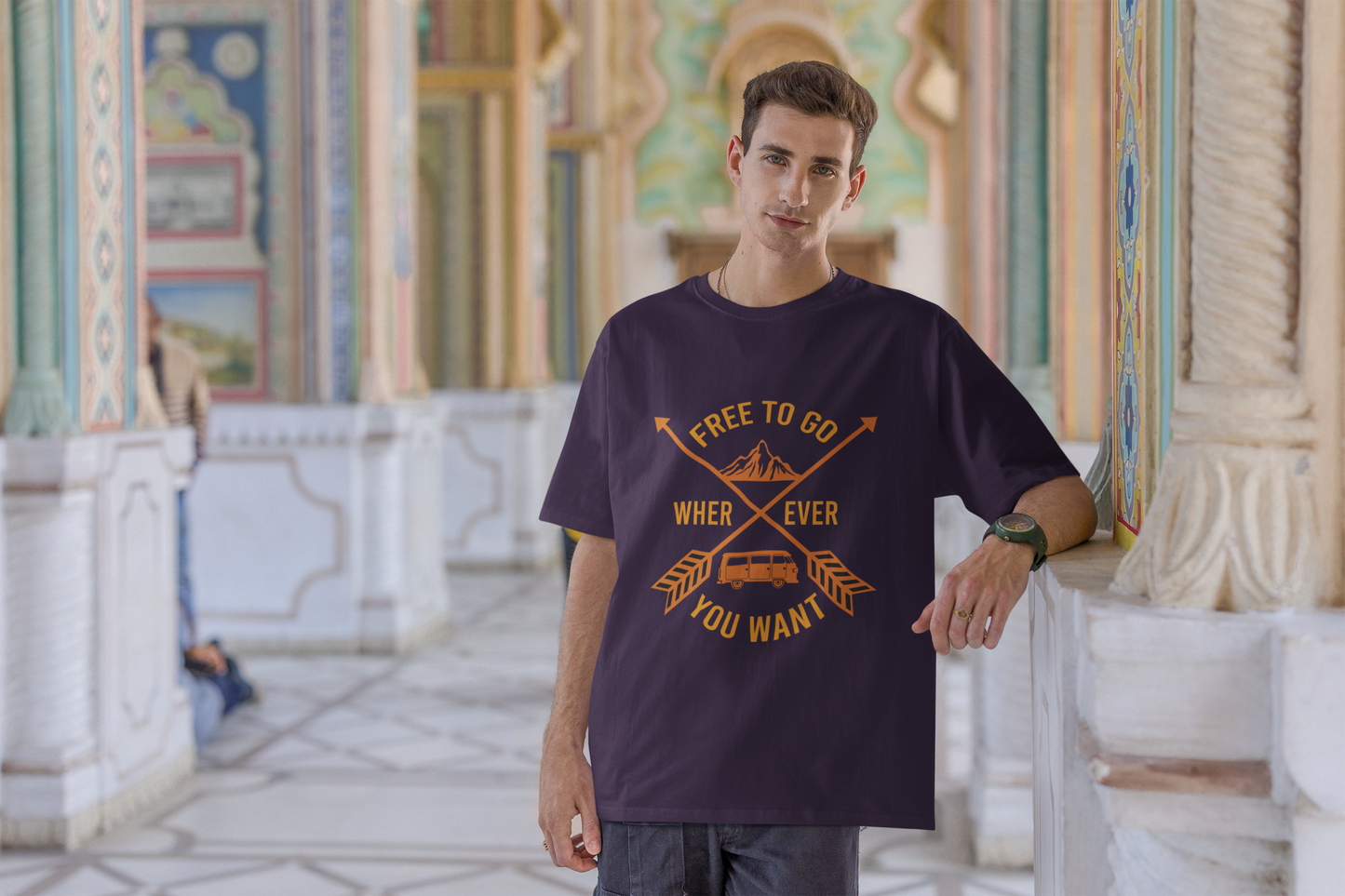 Freedom to Travel Oversized T-Shirt