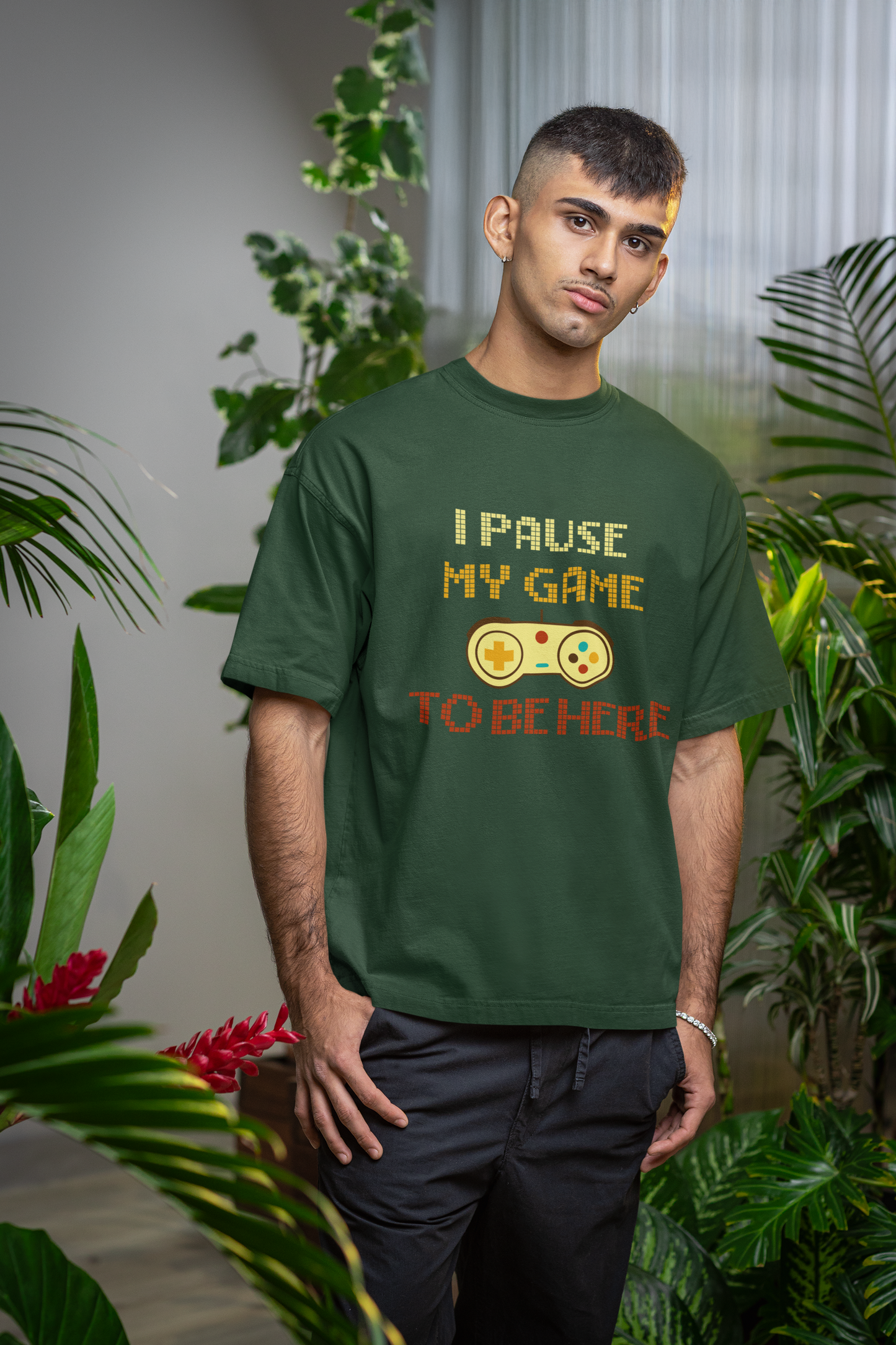 Paused My Game To Be Here Oversized T-Shirt