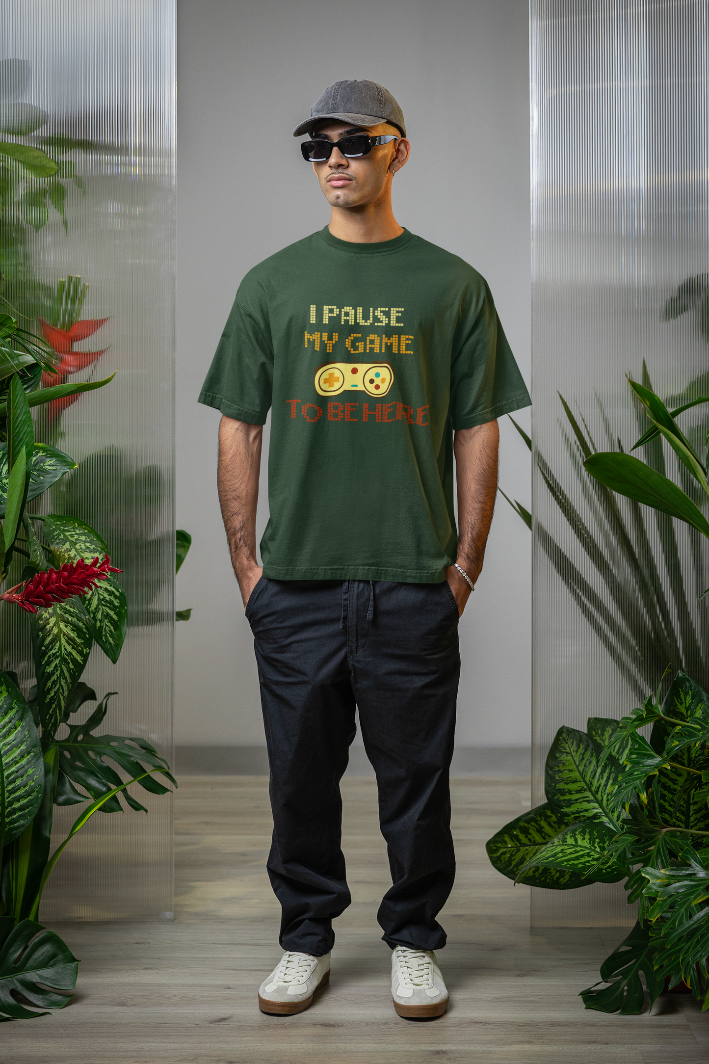 Paused My Game To Be Here Oversized T-Shirt