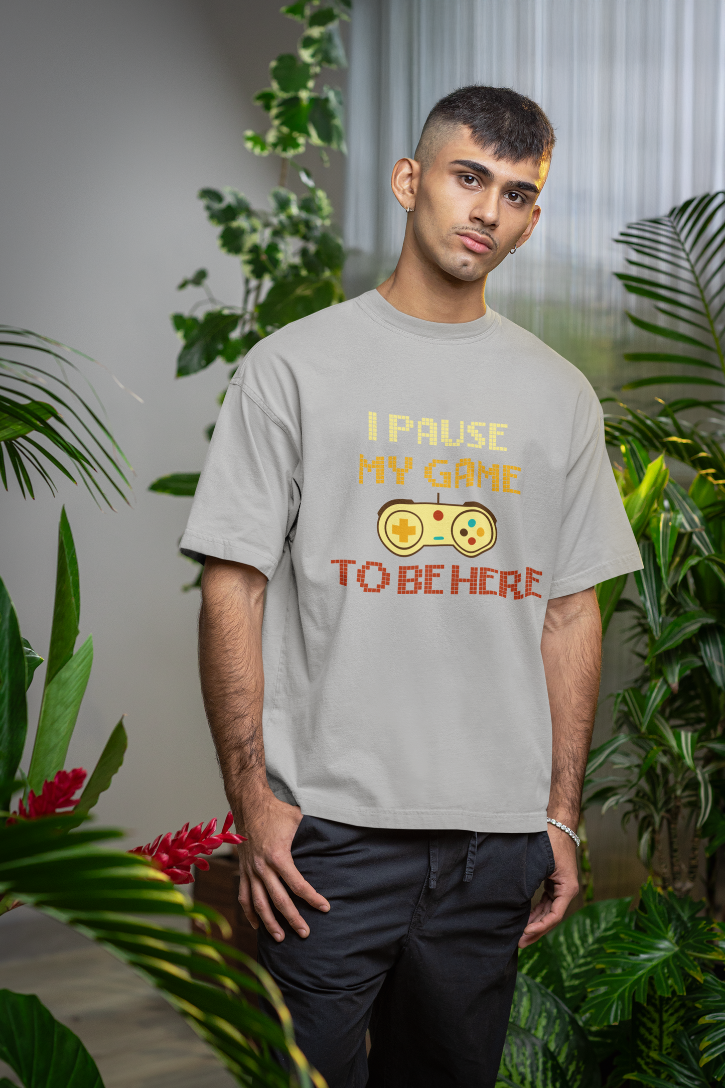 Paused My Game To Be Here Oversized T-Shirt
