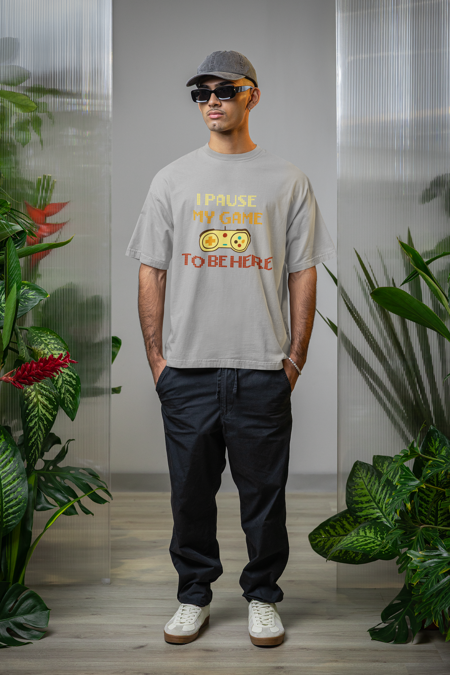 Paused My Game To Be Here Oversized T-Shirt