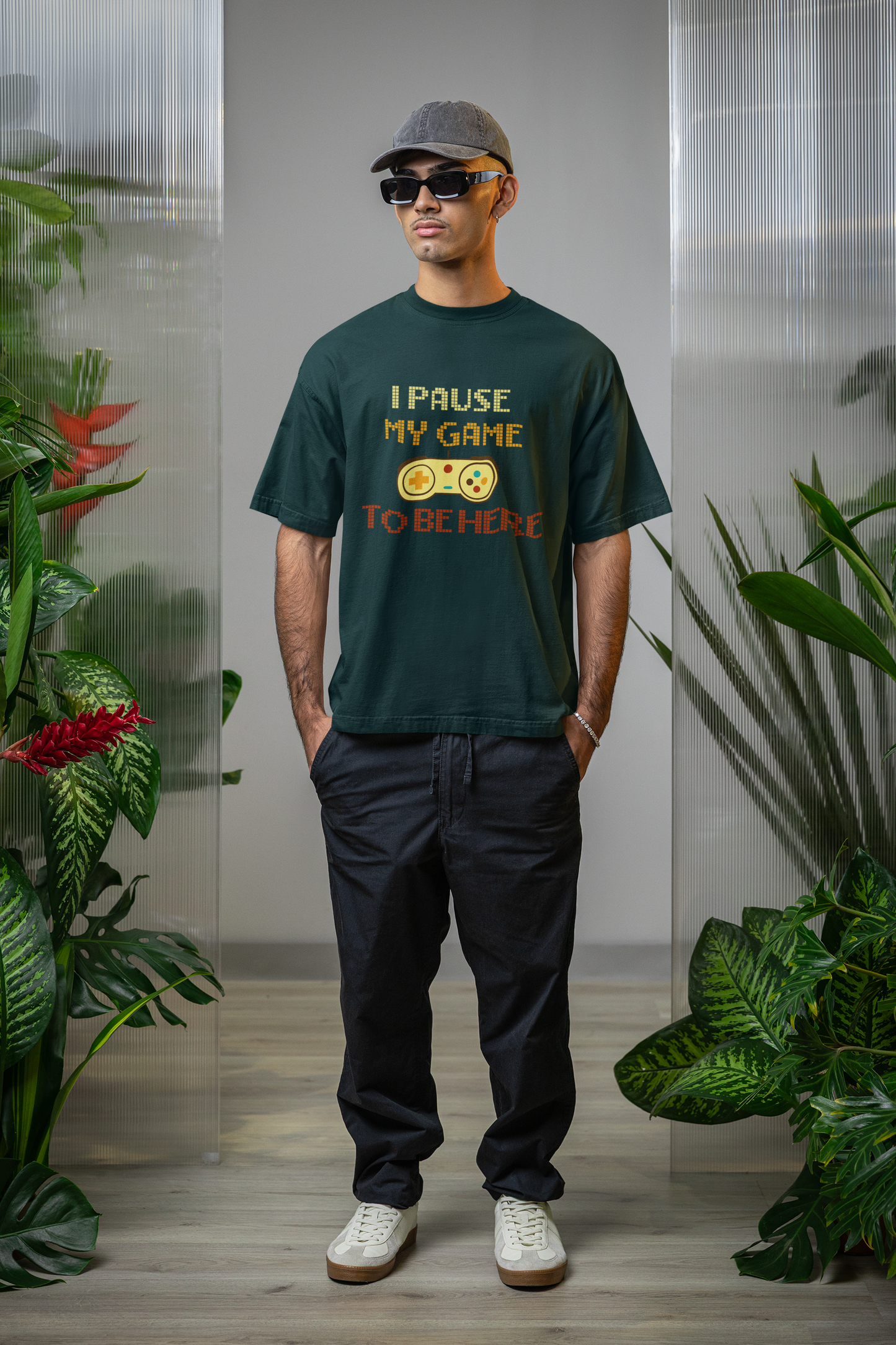 Paused My Game To Be Here Oversized T-Shirt