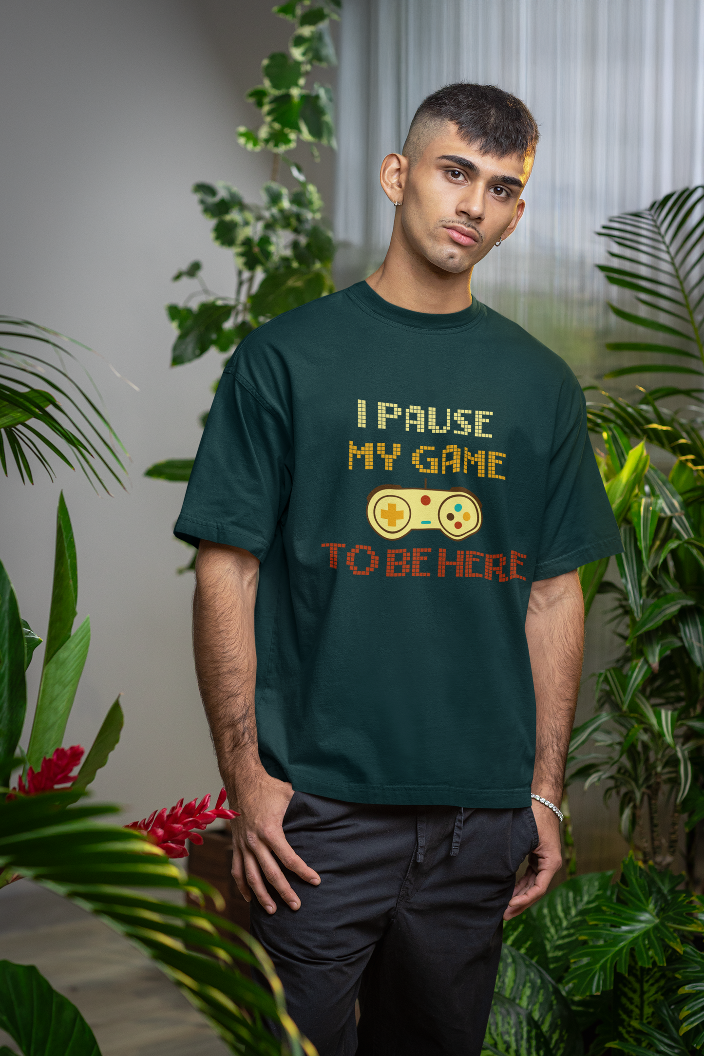 Paused My Game To Be Here Oversized T-Shirt