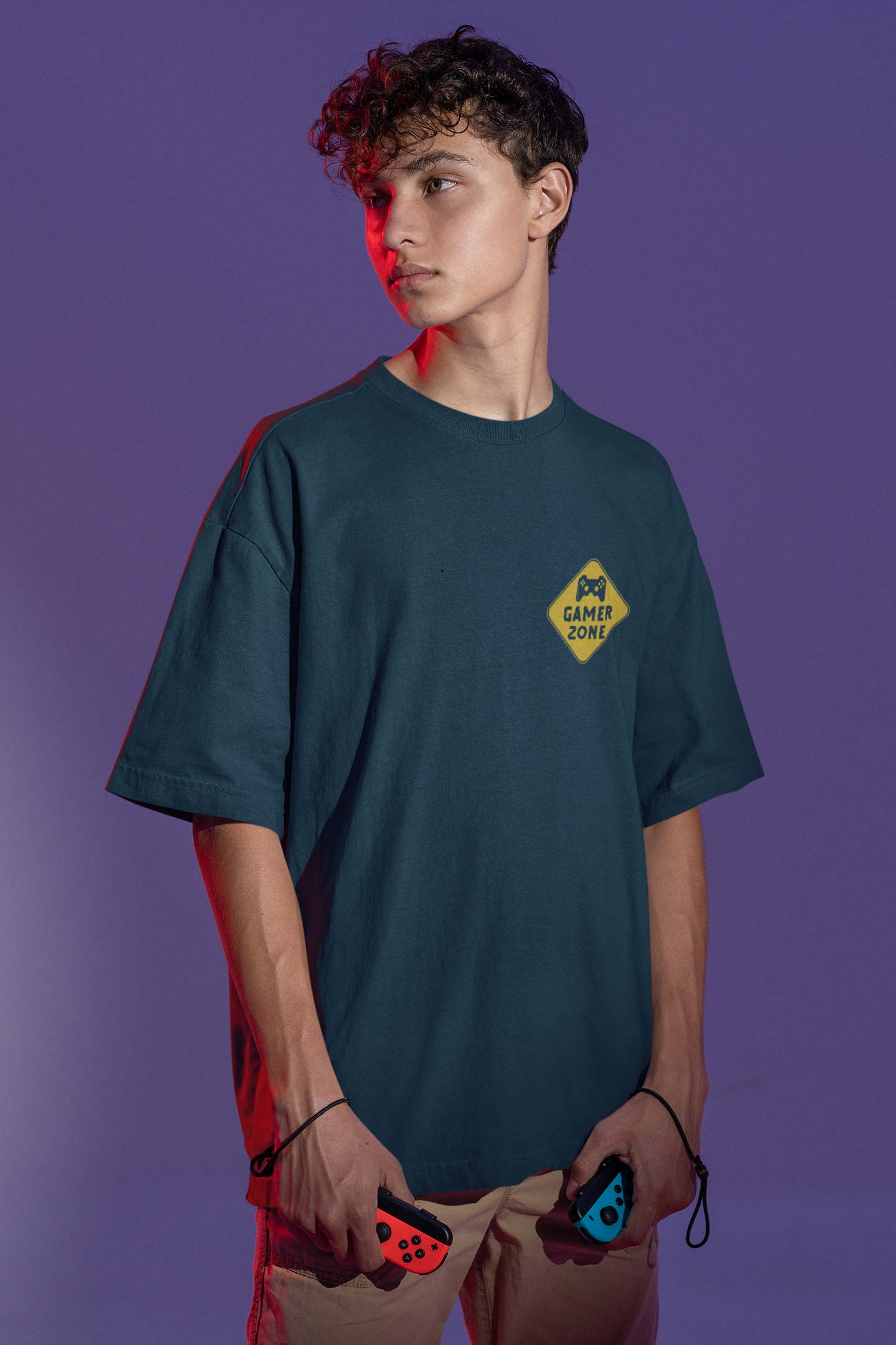 Gamer Zone Oversized T-Shirt