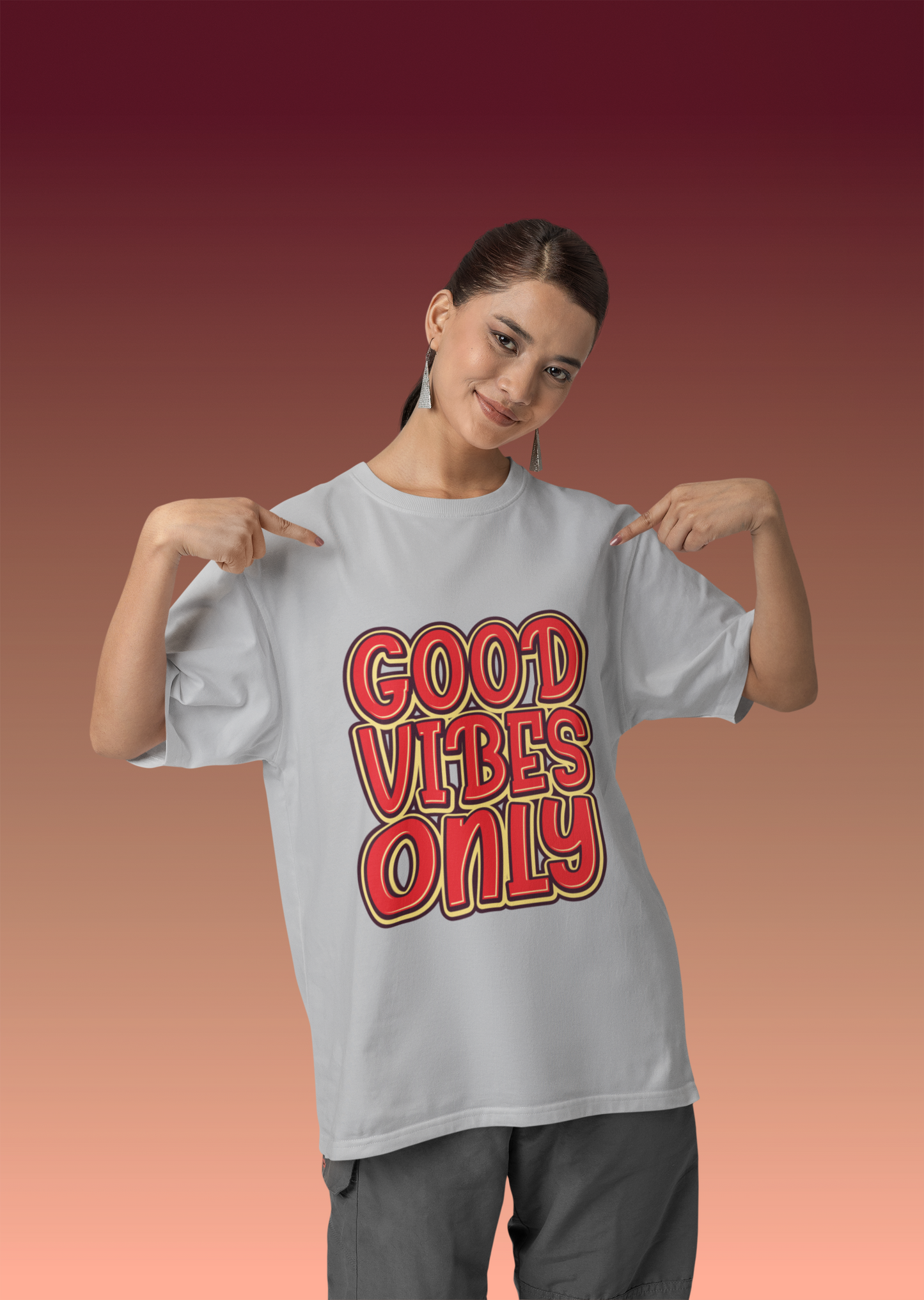 Good Vibes Only II Oversized T-Shirt