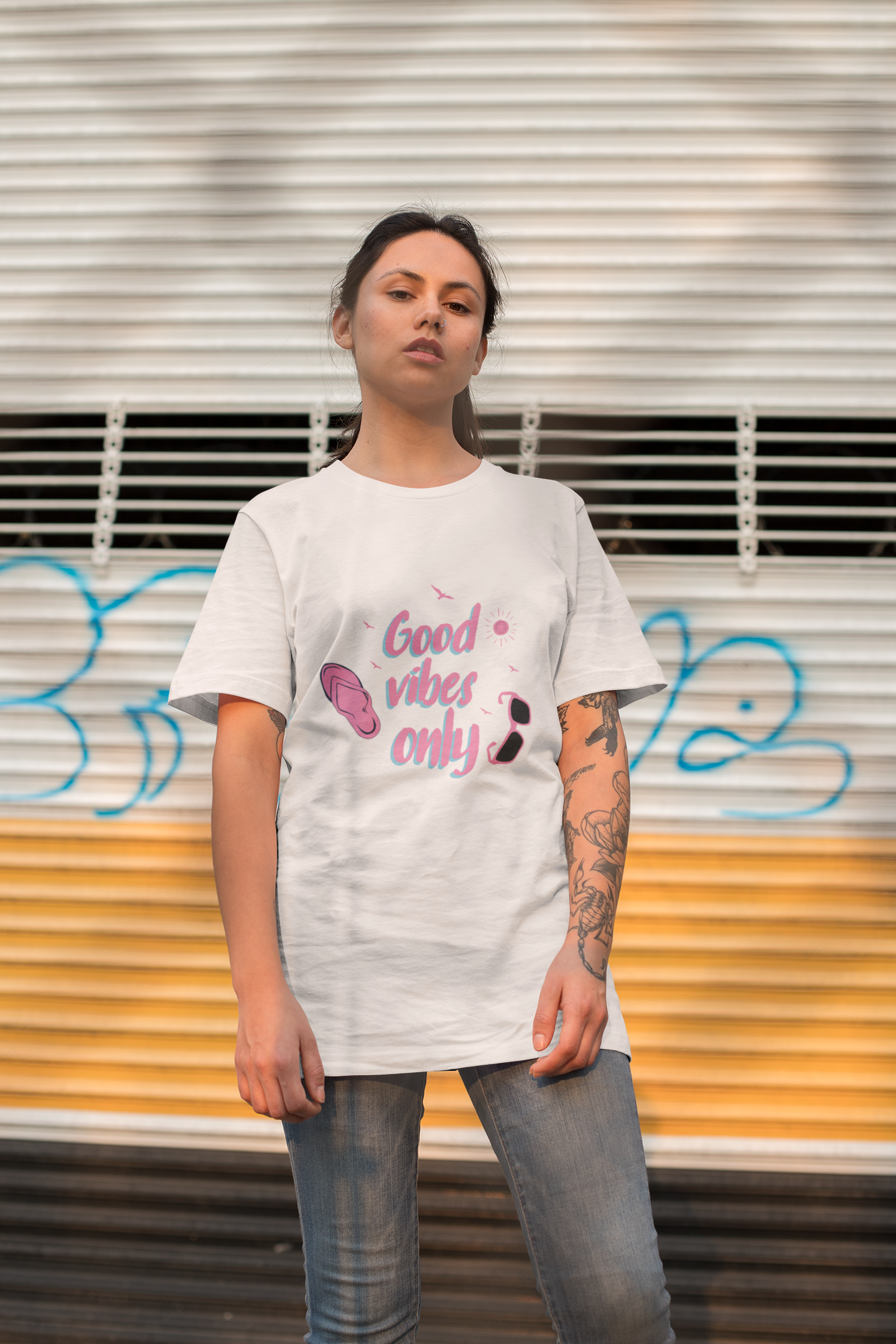 Good Vibes Only I Oversized T-Shirt