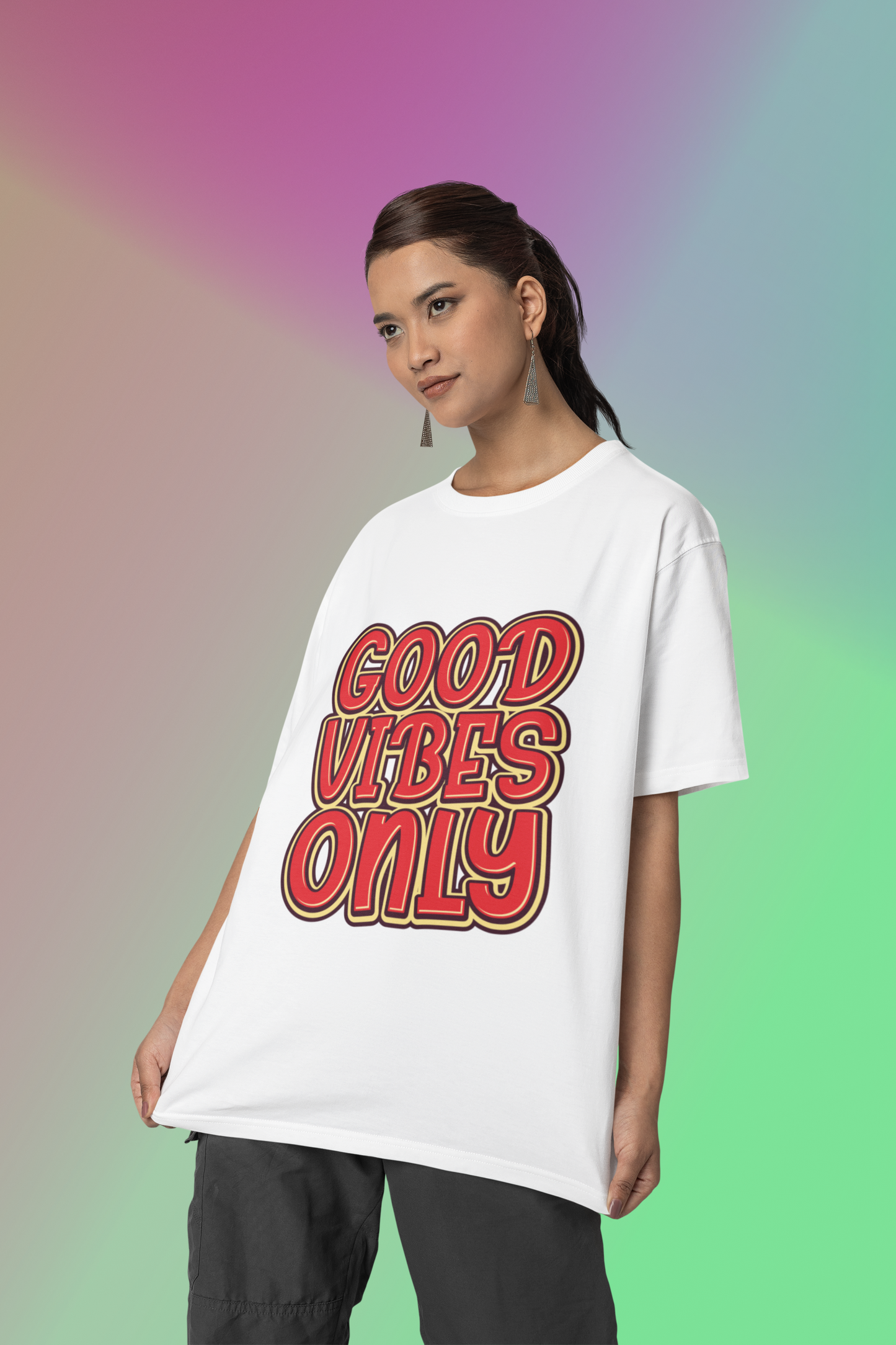 Good Vibes Only II Oversized T-Shirt