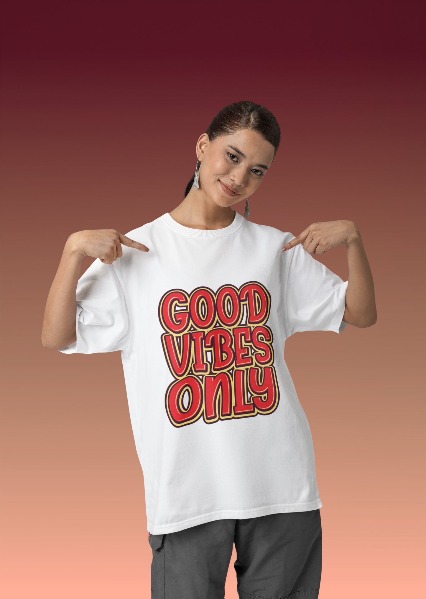 Good Vibes Only II Oversized T-Shirt