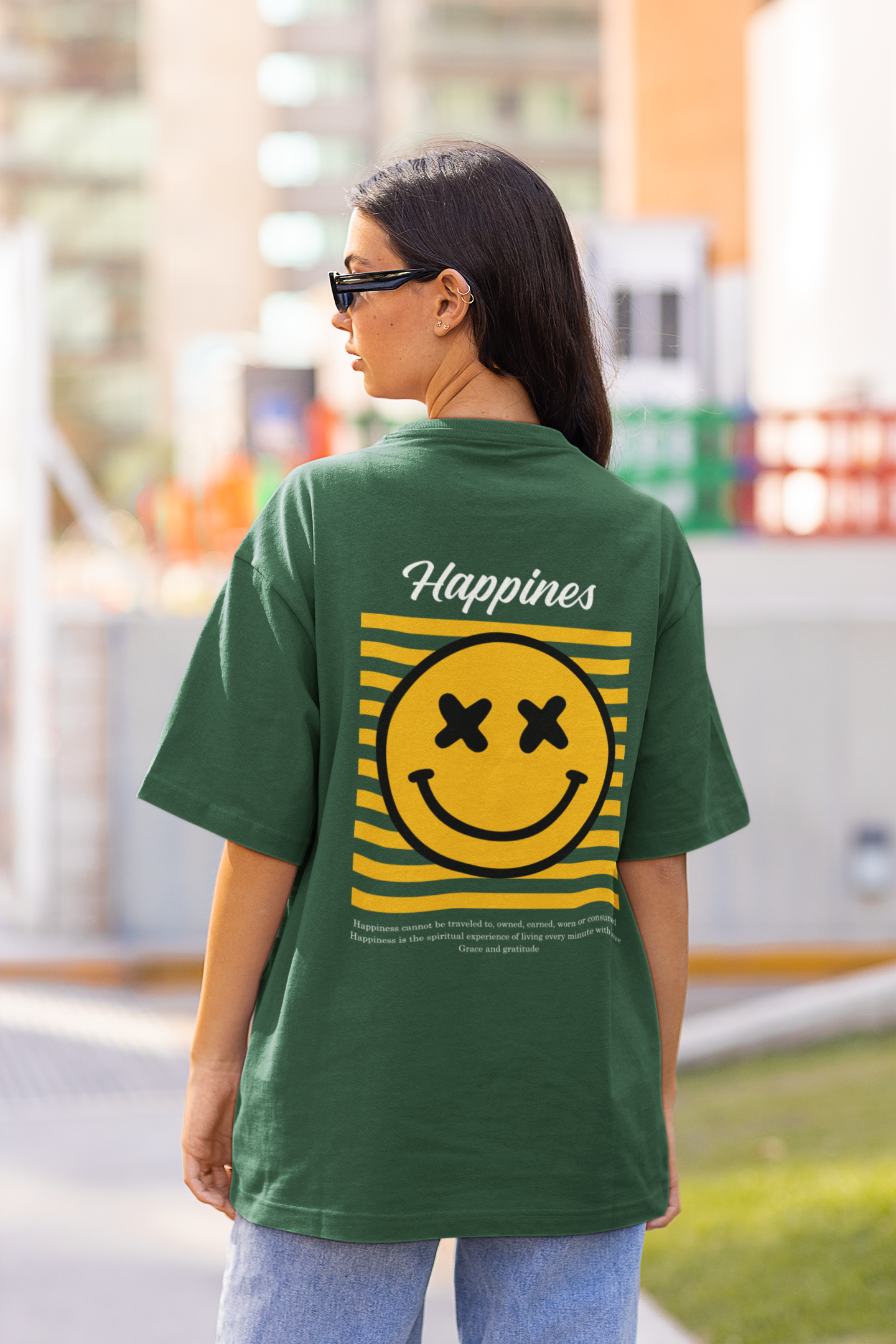 Happiness Oversized T-Shirt
