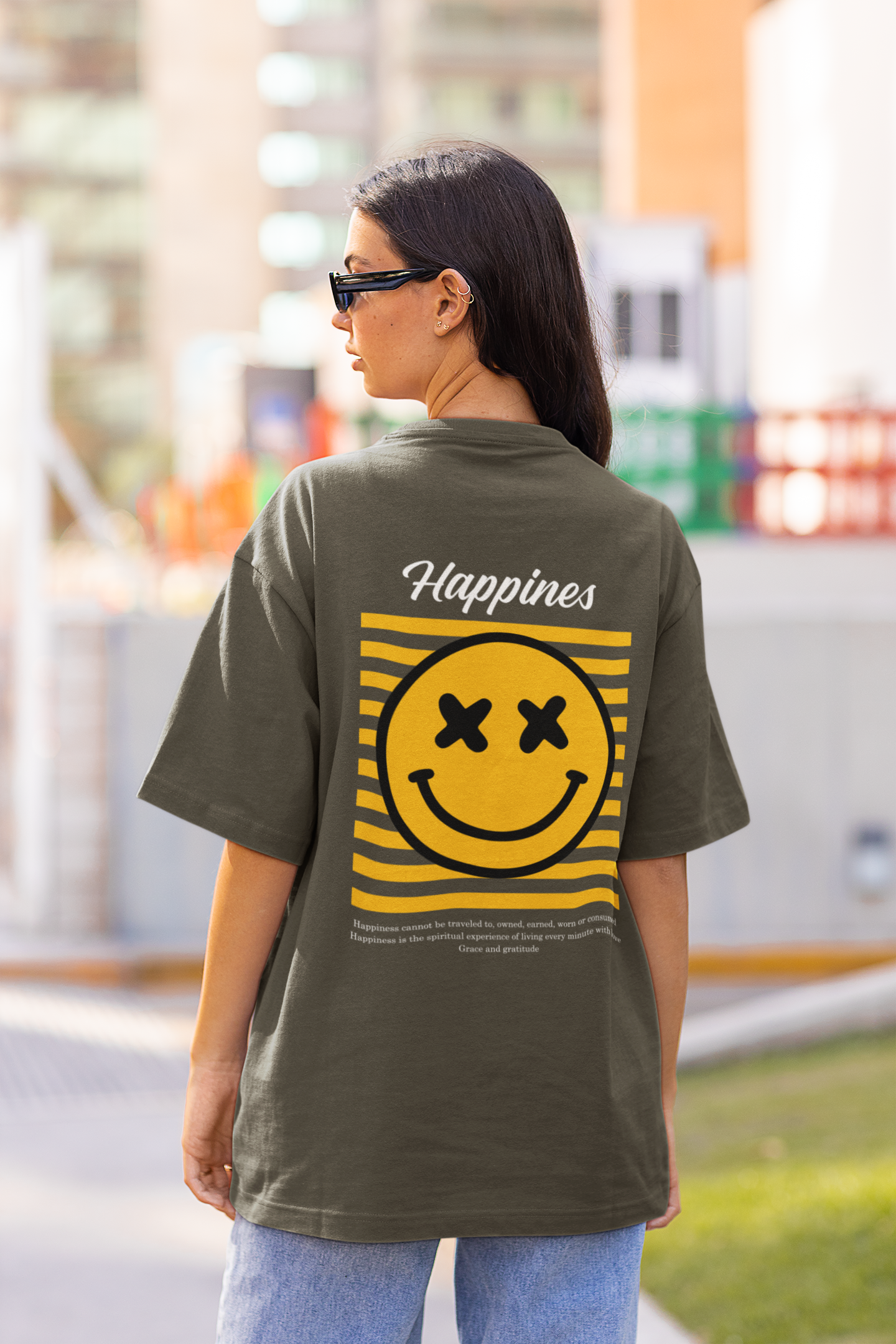 Happiness Oversized T-Shirt