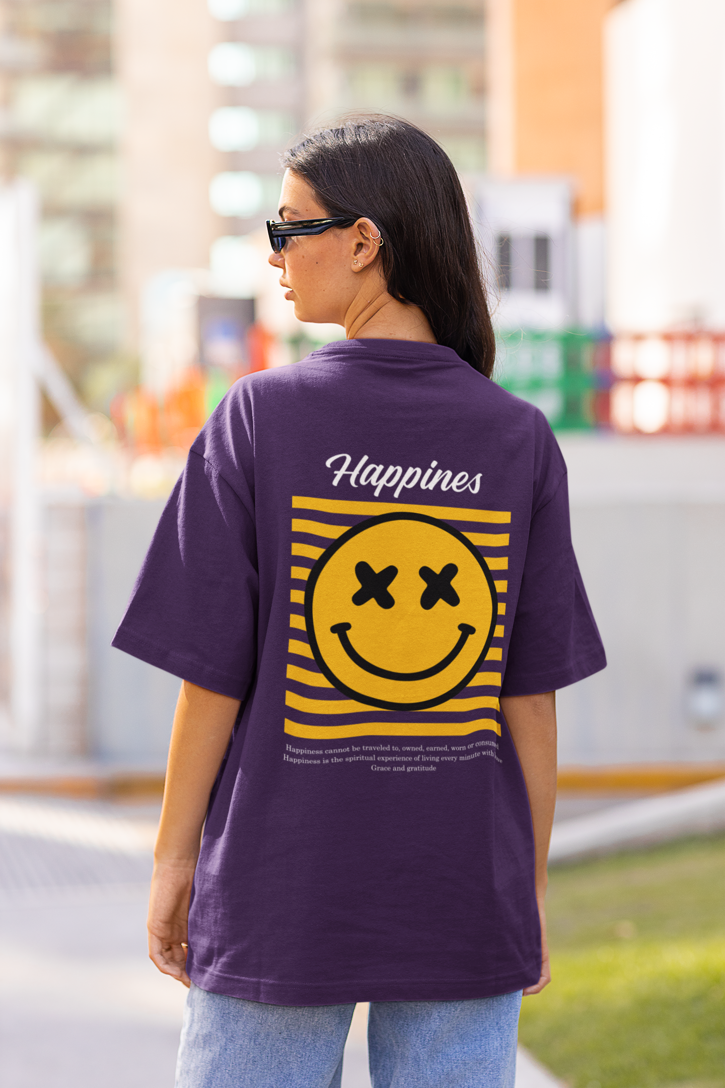 Happiness Oversized T-Shirt