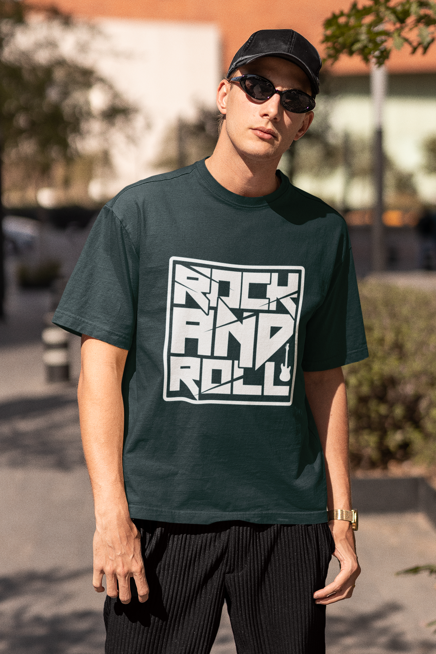 Rock n Roll Oversized T-Shirt