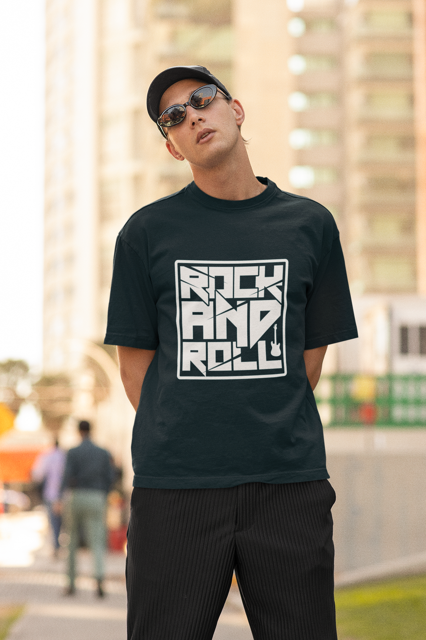 Rock n Roll Oversized T-Shirt