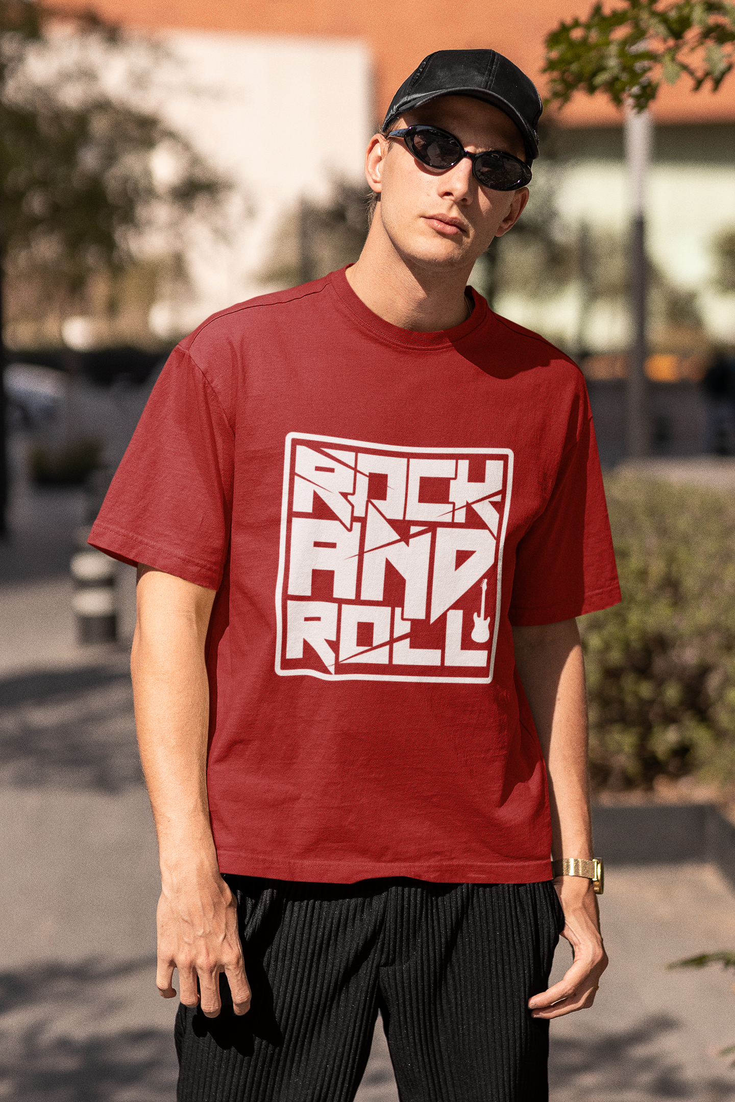 Rock n Roll Oversized T-Shirt