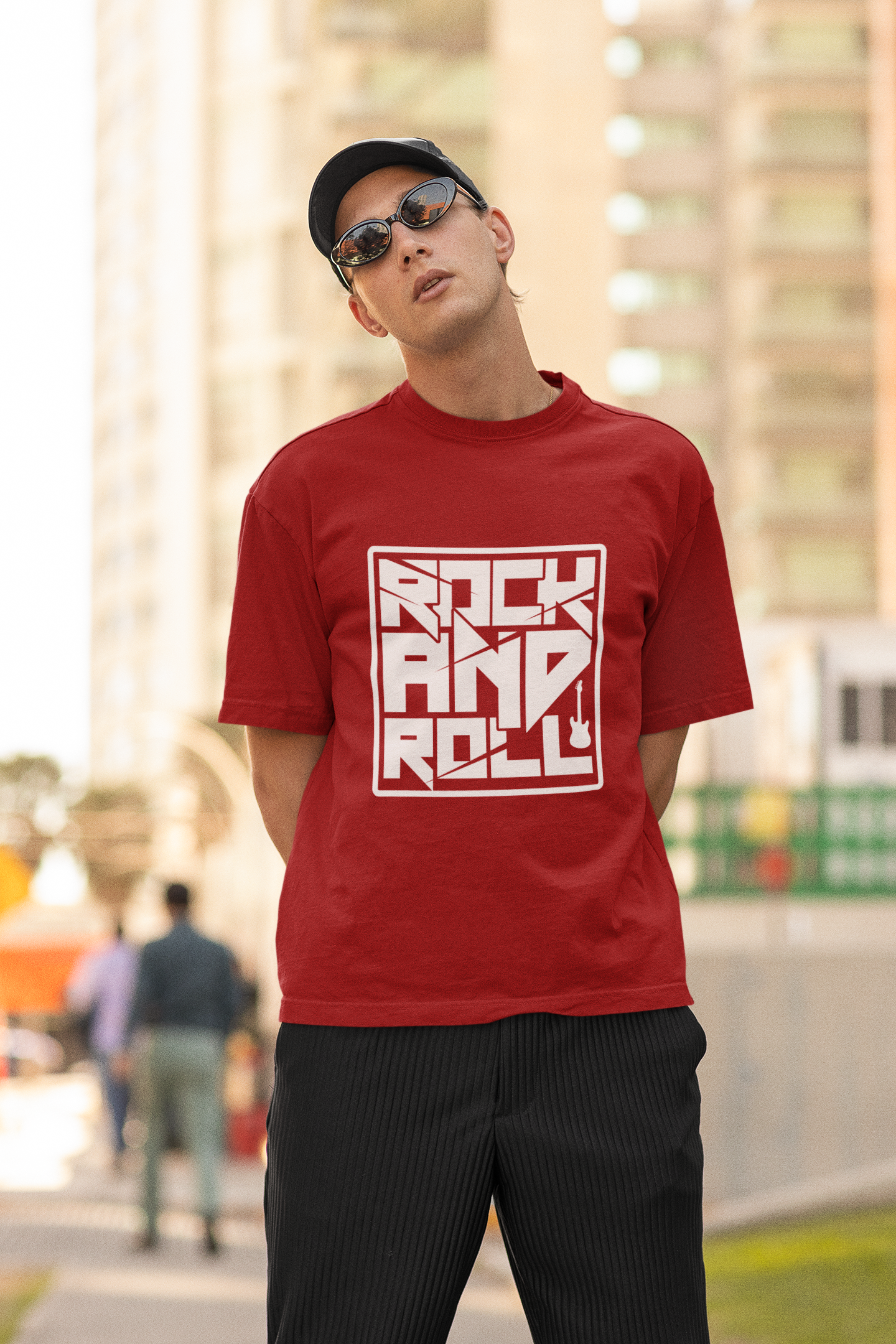Rock n Roll Oversized T-Shirt
