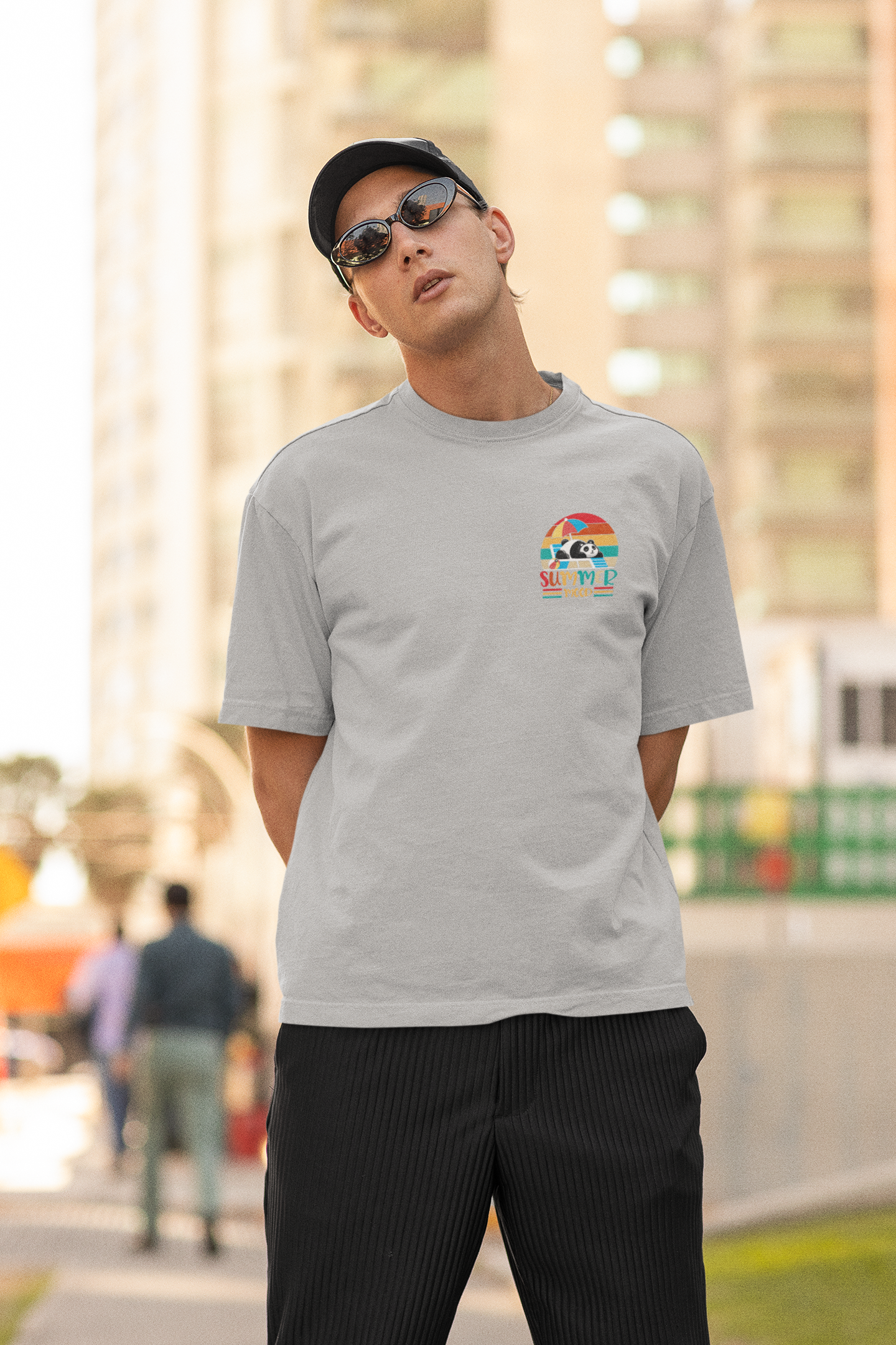 Summer Mood Oversized T-Shirt