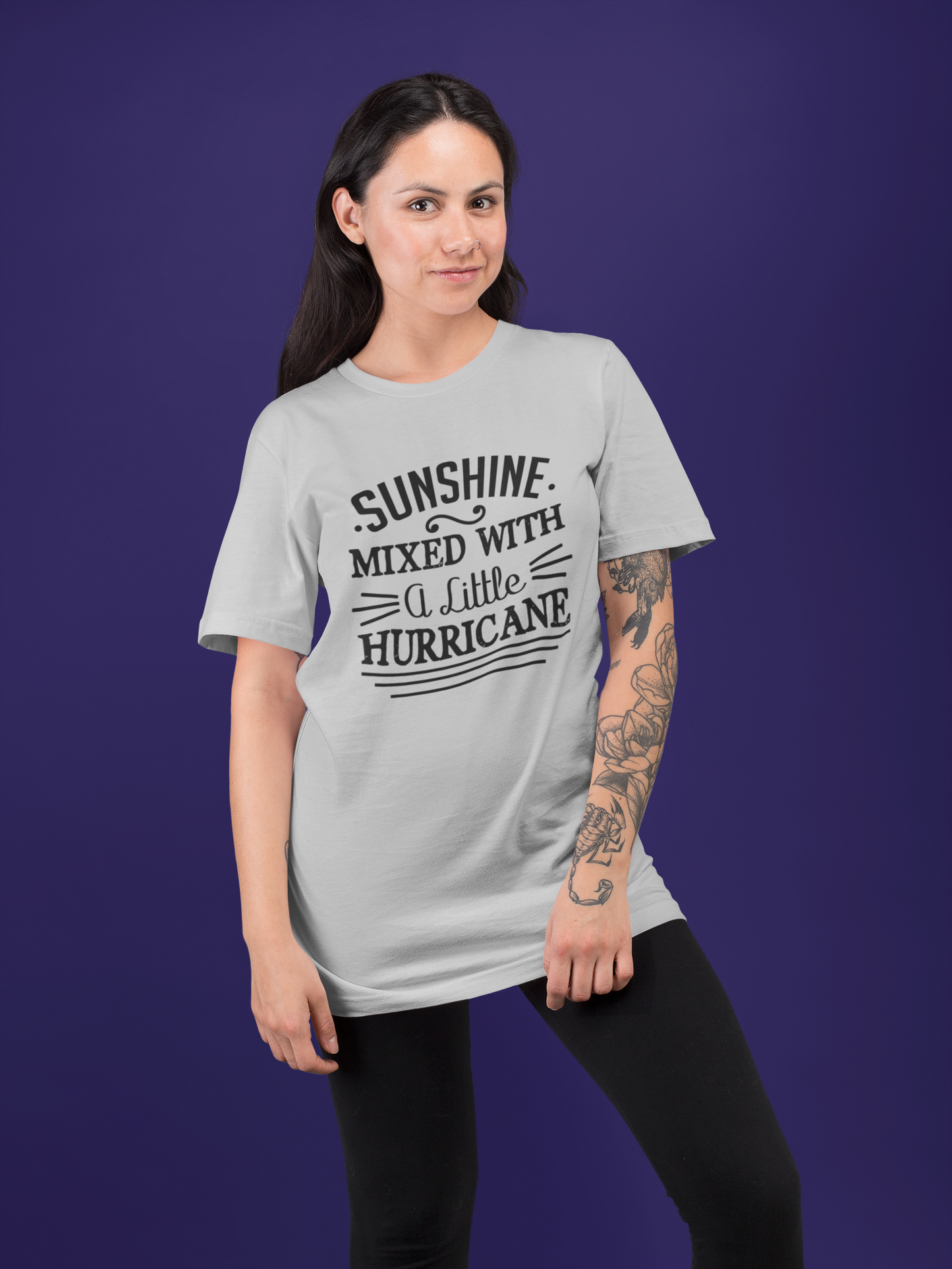 Sunshine And Hurricane Oversized T-Shirt