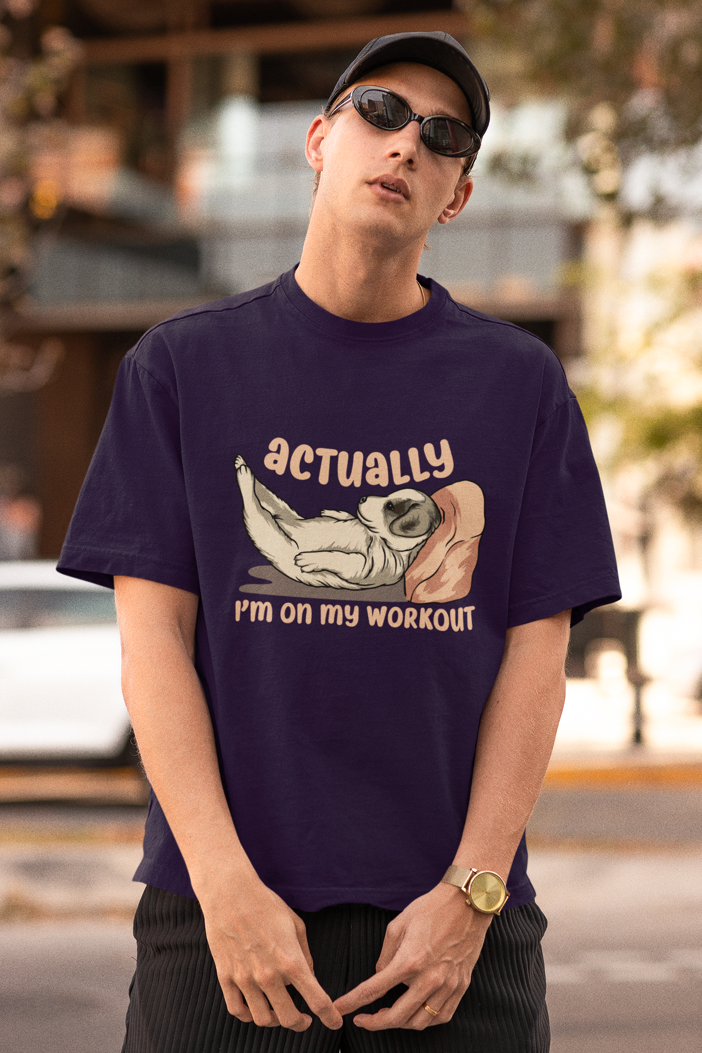 My Workout Oversized T-Shirt