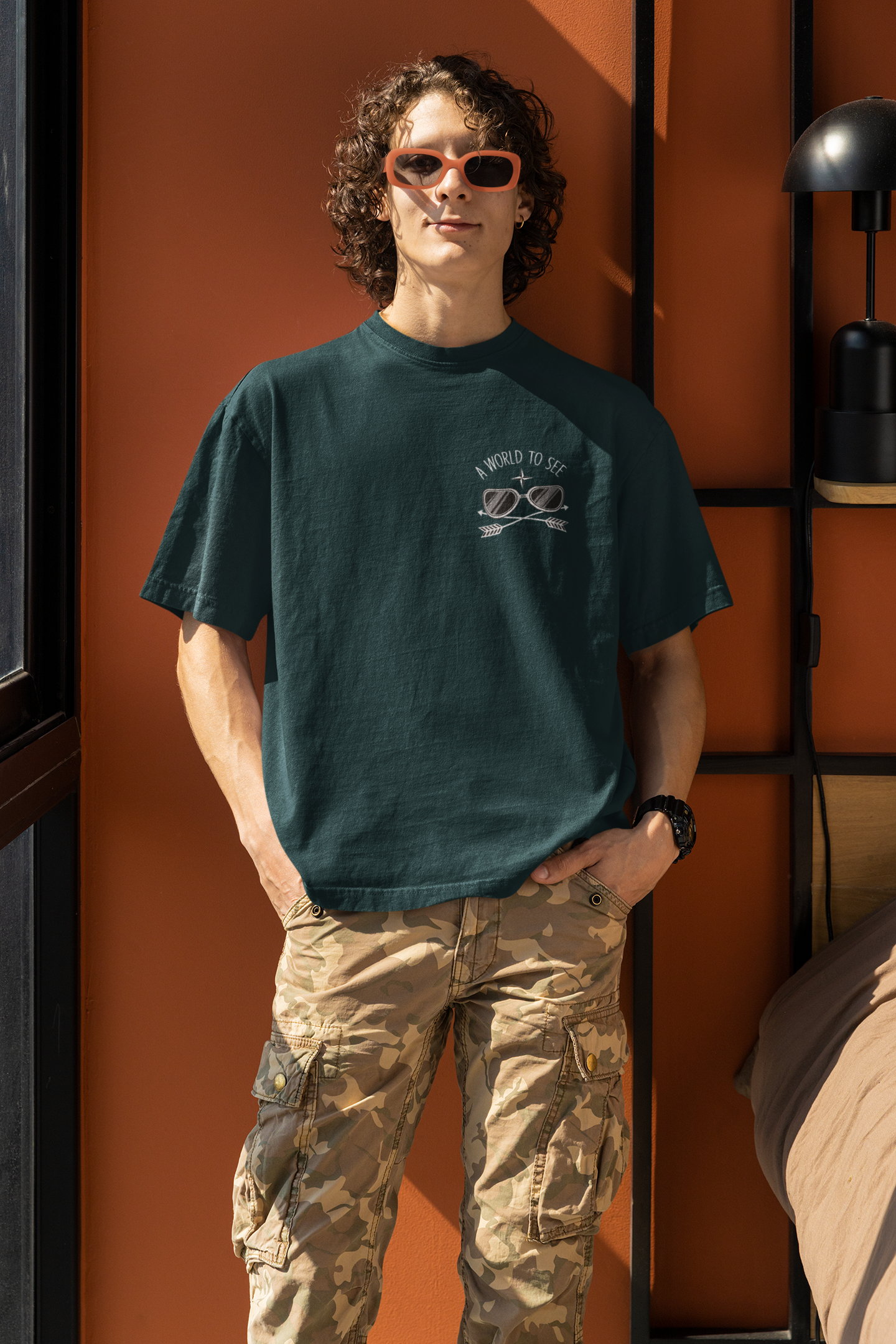 A World To See Oversized T-Shirt